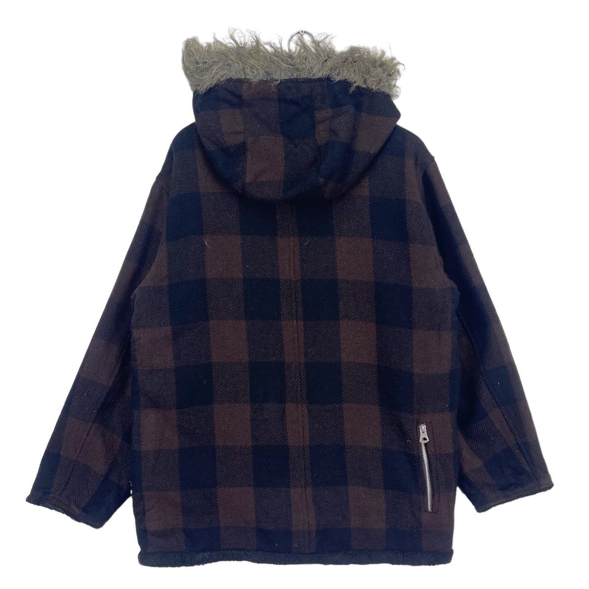 Beauty Beast × Devilock × Japanese Brand Devilock Sherpa Fur Hoodie Wool Jacket Size US L / EU 52-54 / 3 - 5 Thumbnail