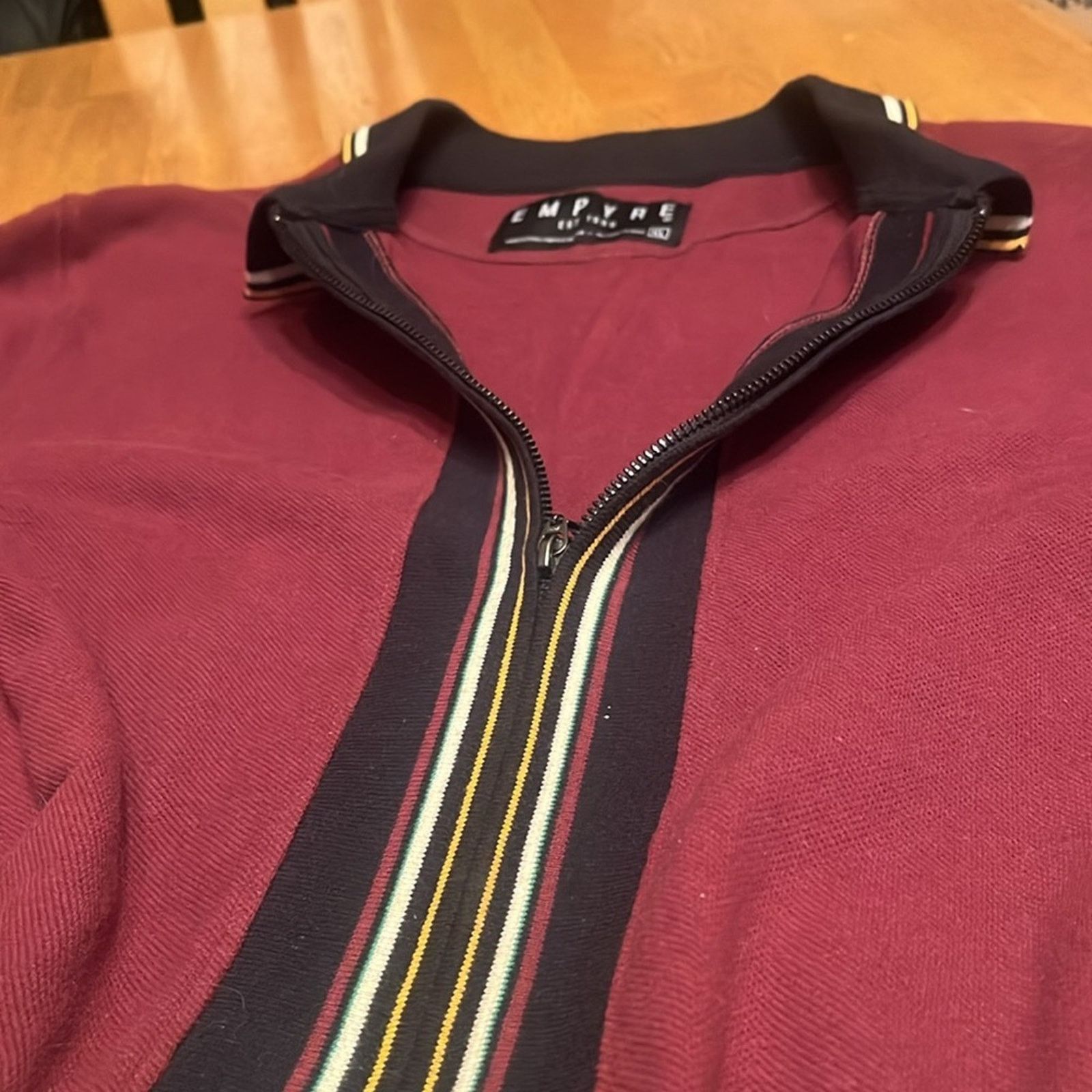 Empyre Empyre men’s long sleeve full zip top, size XL Size US XL / EU 56 / 4 - 2 Thumbnail