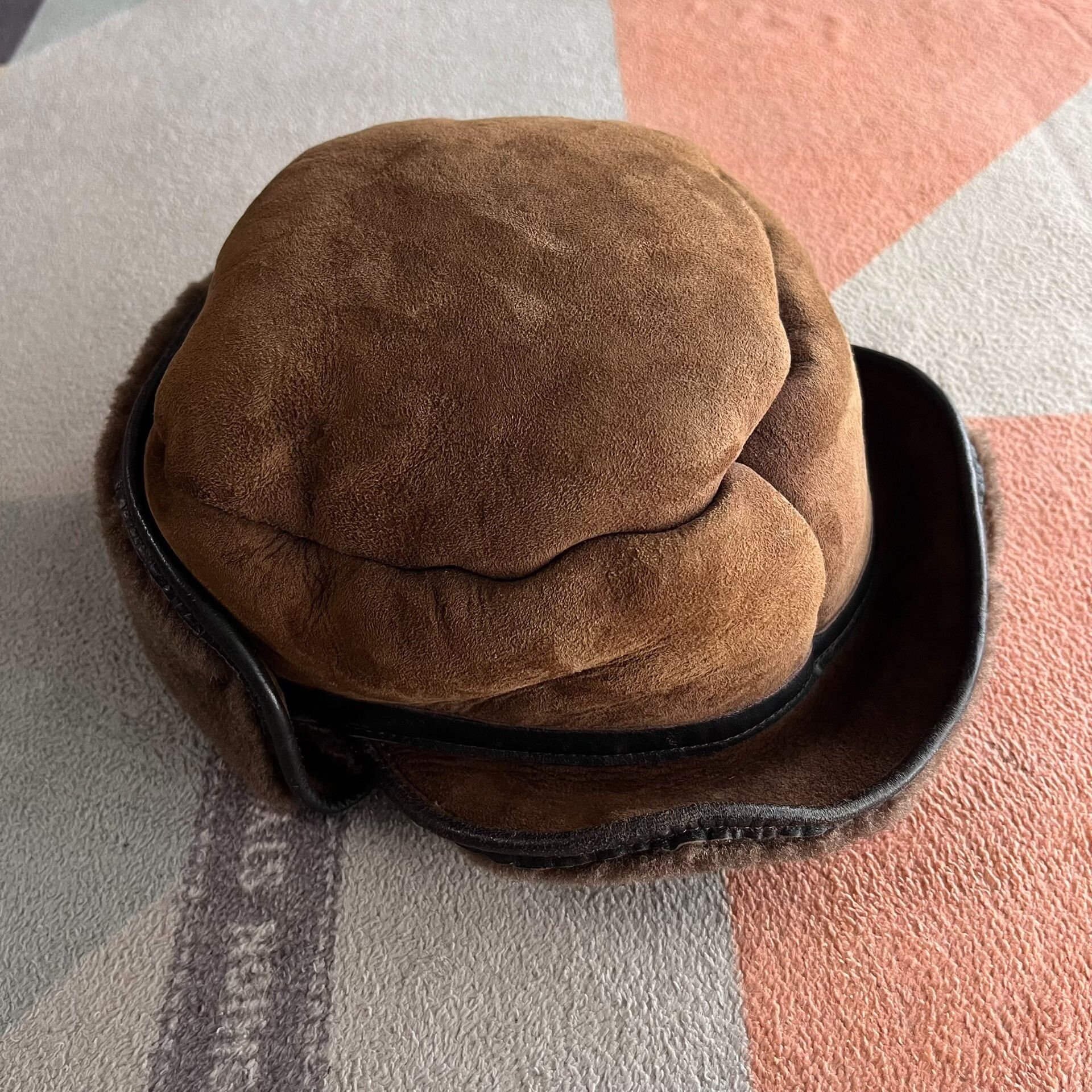 Vintage Vintage Sheepskin Fur Hat Size ONE SIZE - 1 Thumbnail