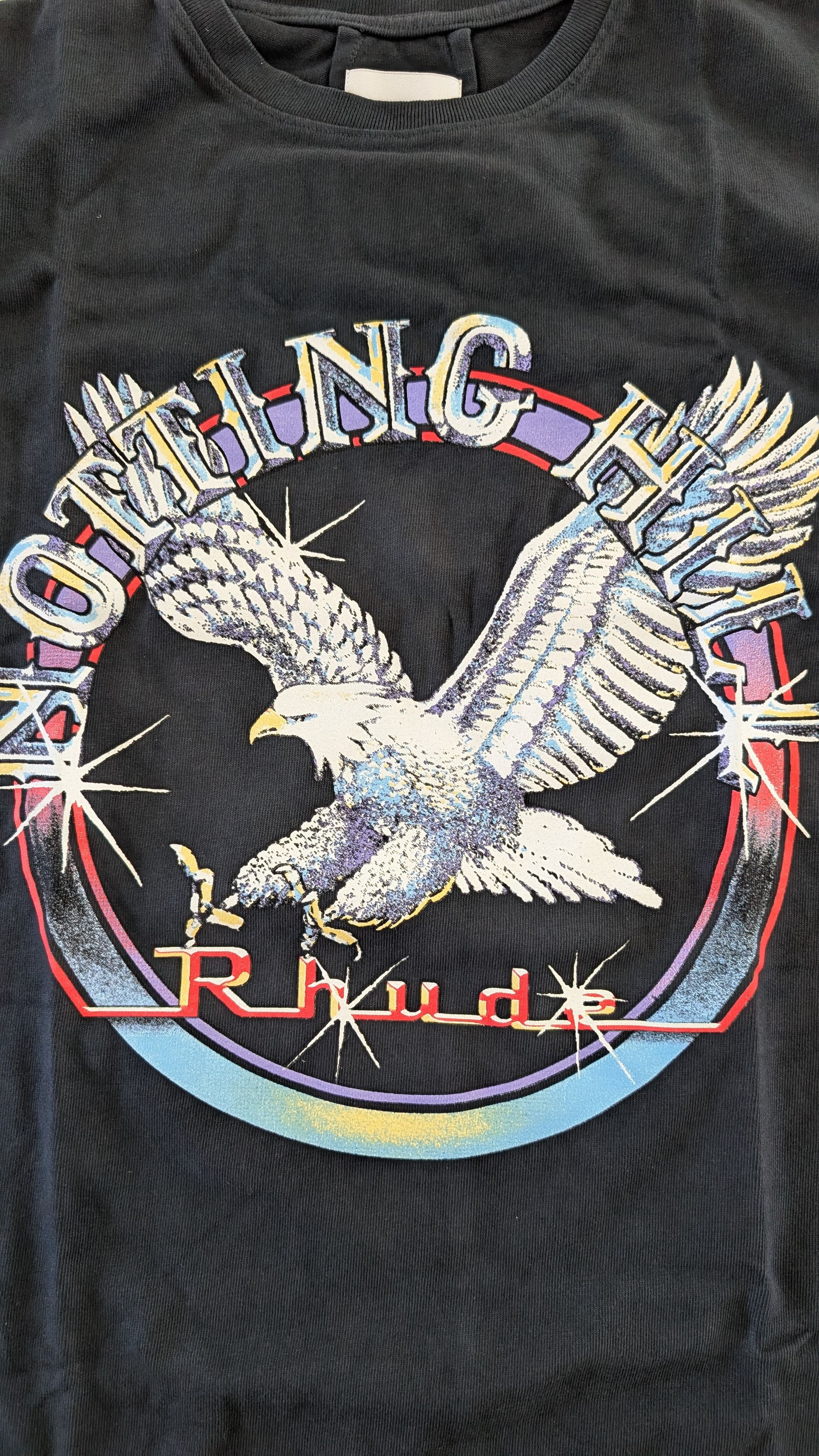 Rhude Rhude Notting Hill Eagle Tee M Vintage Black Size US M / EU 48-50 / 2 - 6 Thumbnail