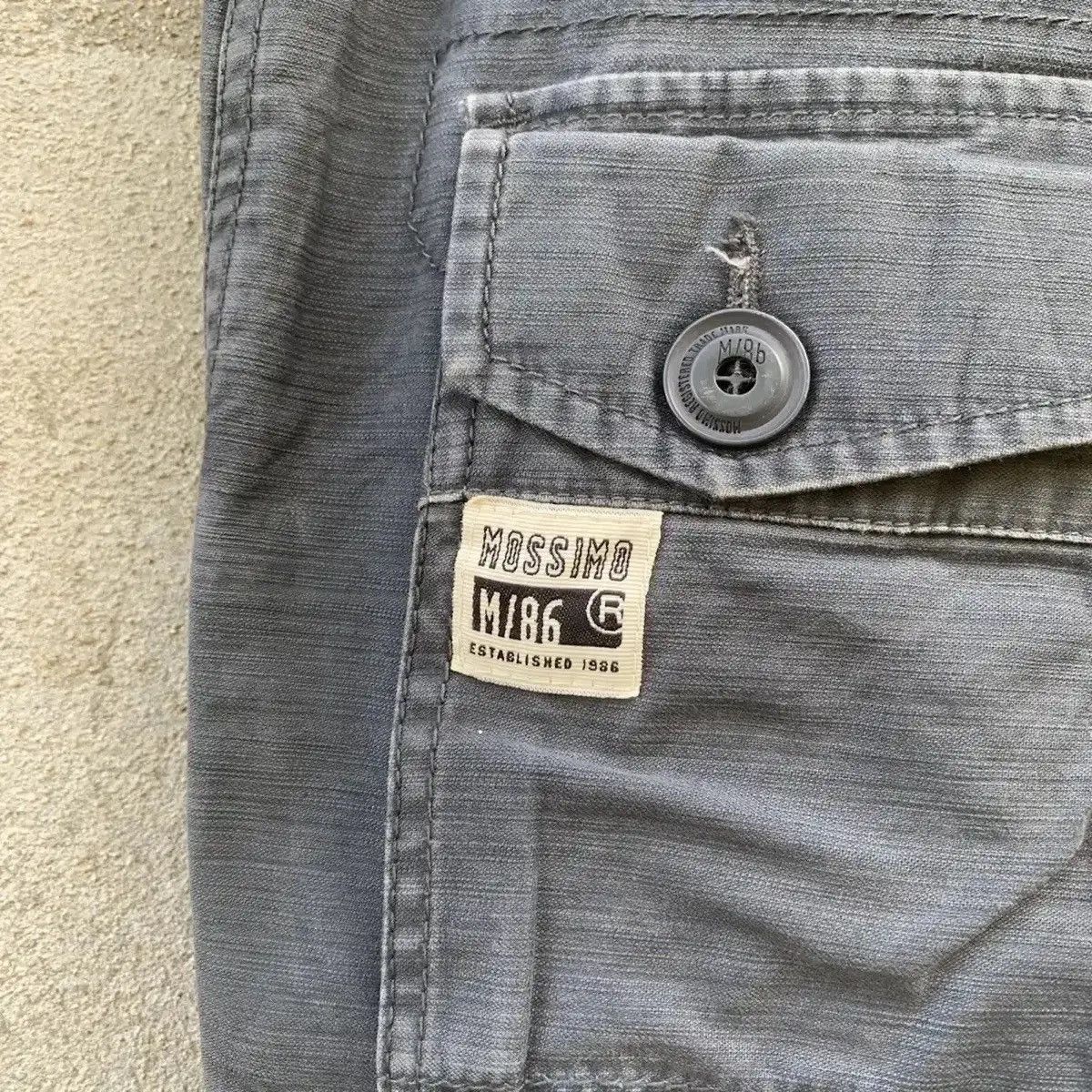 Mossimo 💥GRAILS💥 MOSSIMO TROUSERS HEAVY COTTON VINTAGE CARGO PANTS Size US 32 / EU 48 - 18 Thumbnail