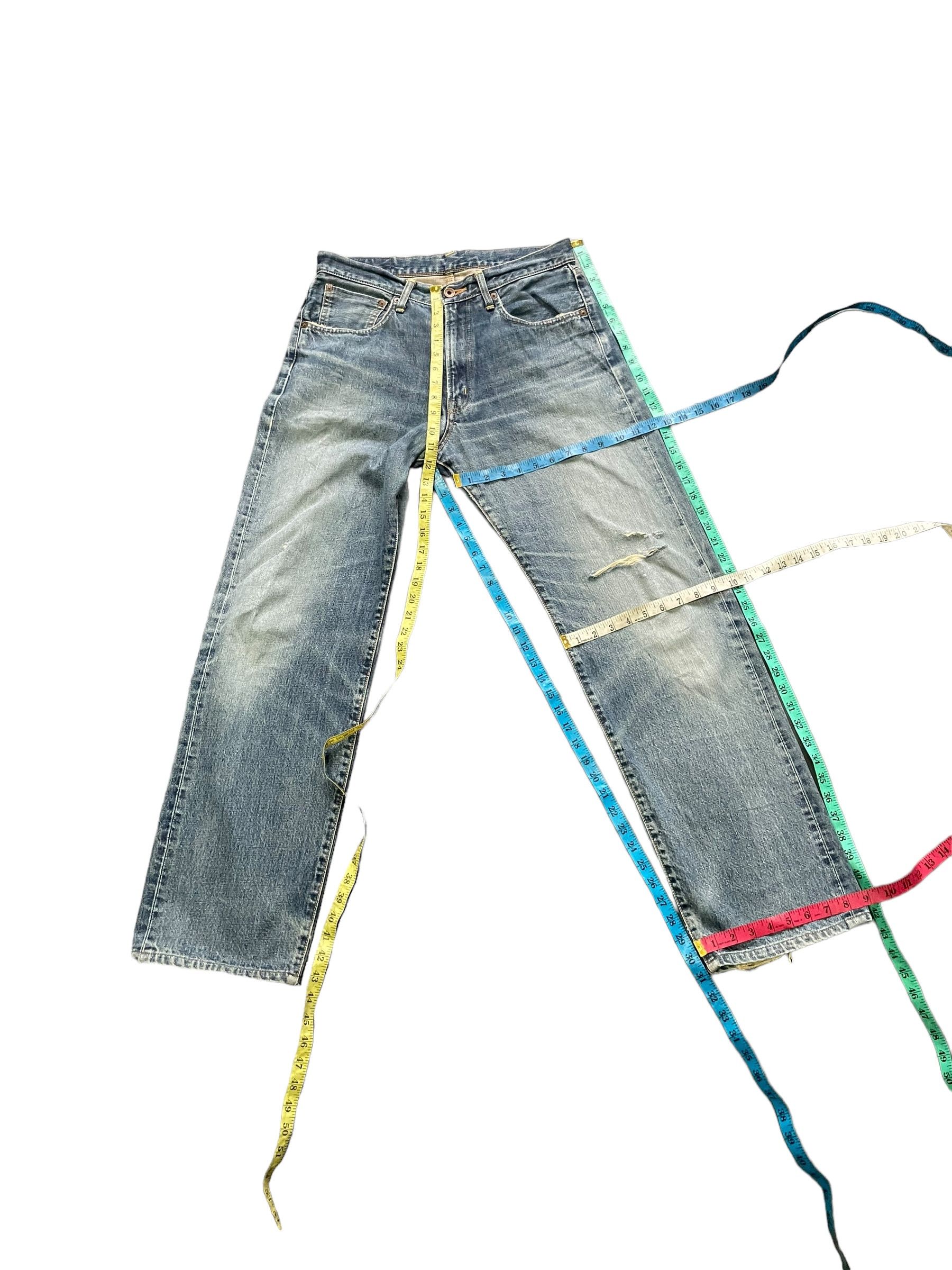 Edwin Vintage Edwin 505 X Selvedge Distresed Denim Size US 32 / EU 48 - 6 Thumbnail