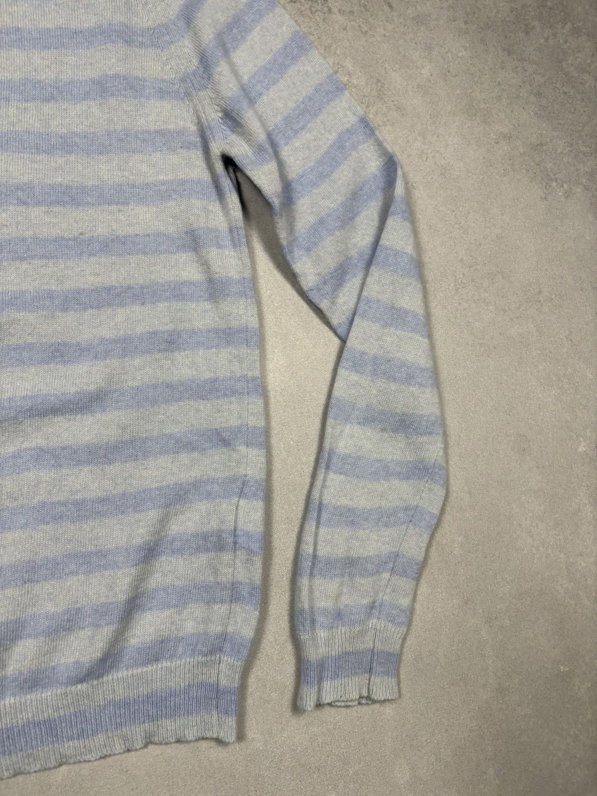 Mads Norgaard Mads Norgaard Cosy Recy Stripe Knit Sweater Light Blue S Size S / US 4 / IT 40 - 4 Thumbnail