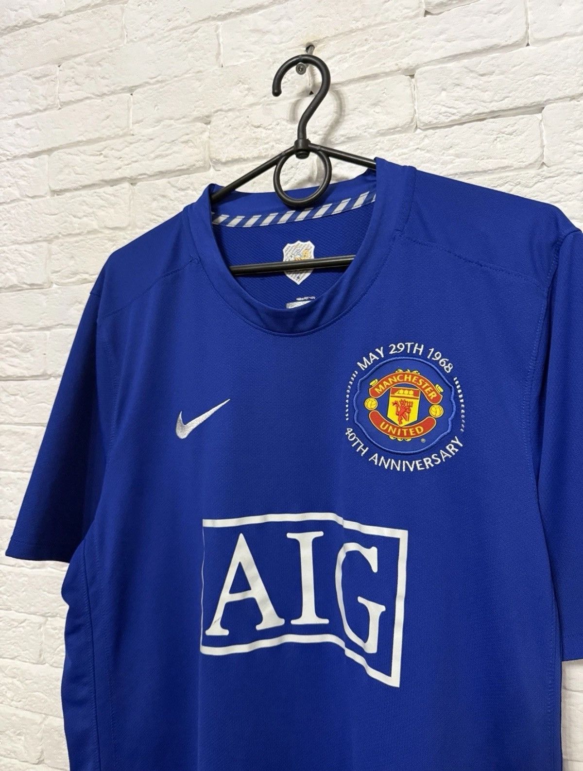 Nike Nike Manchester United 08/09 Third Jersey 40th Anniversary Size US L / EU 52-54 / 3 - 2 Thumbnail