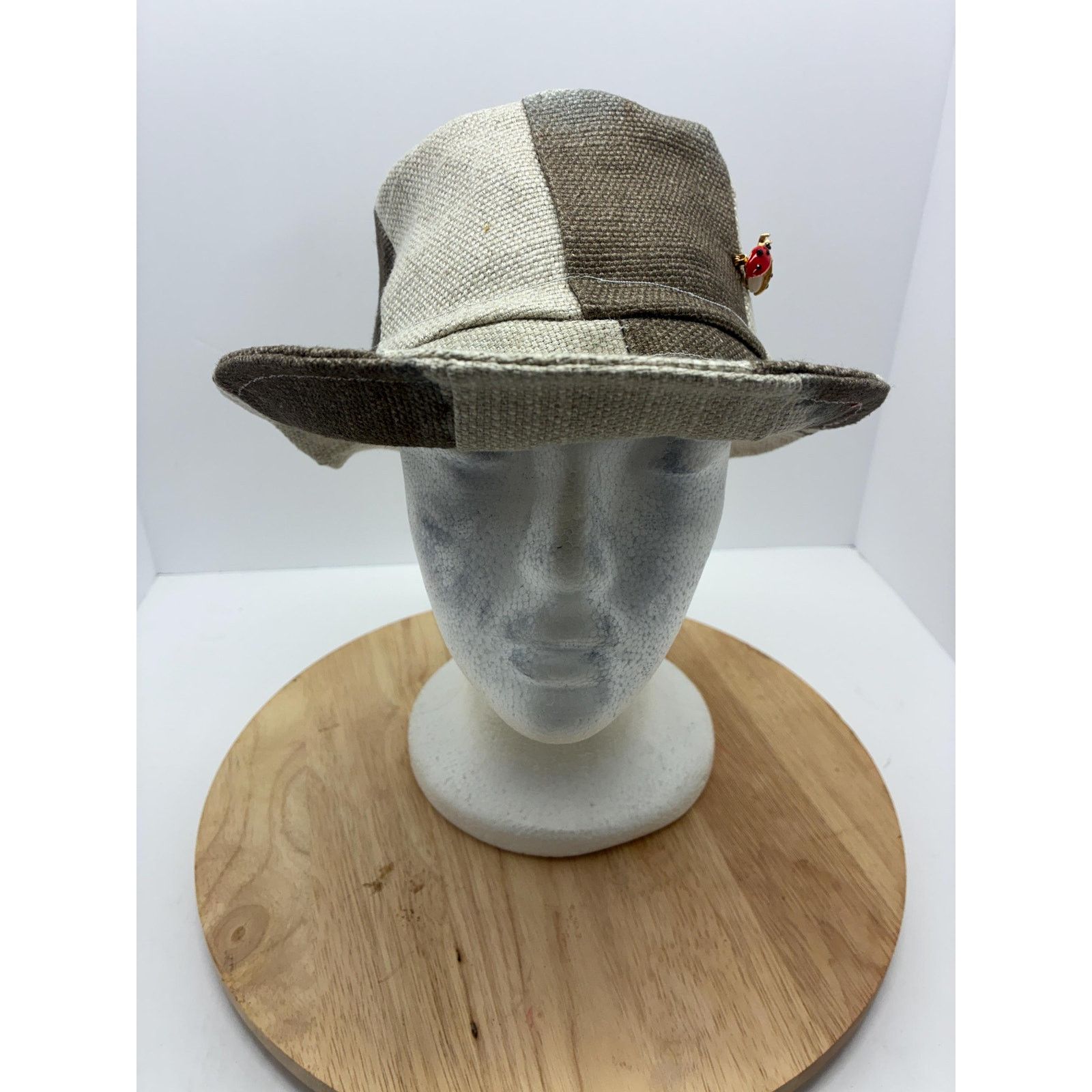 Other Upcycled Canvas Bucket Hat Small – Bonnie Bucket Patchwork Size ONE SIZE - 11 Thumbnail