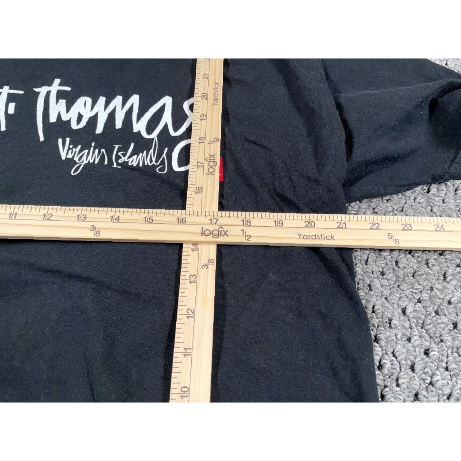 Quiksilver VTG Quiksilver T-Shirt Black Double-Sided Print Adult Large Men’s Short Sleeve Crew Neck St. Thomas Beach Retro Logo 2000s Size US L / EU 52-54 / 3 - 5 Thumbnail