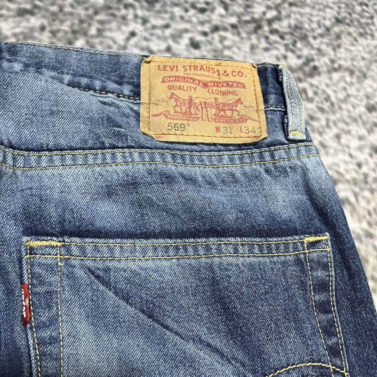 Levi's Vintage Levi's 569 Loose Baggy Wide Leg Grunge Skater Jeans Size US 31 - 5 Thumbnail