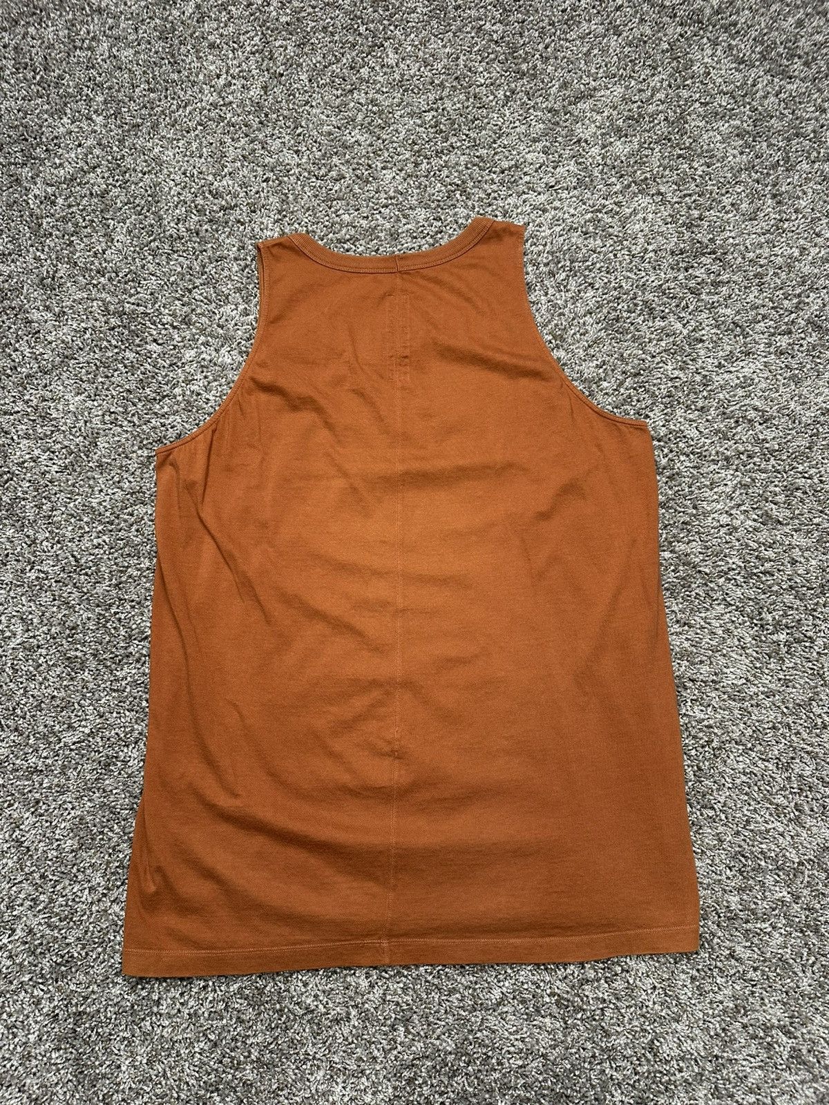 Rick Owens Rick Owens FW18 Cinnamon Tank Top Size US S / EU 44-46 / 1 - 5 Thumbnail