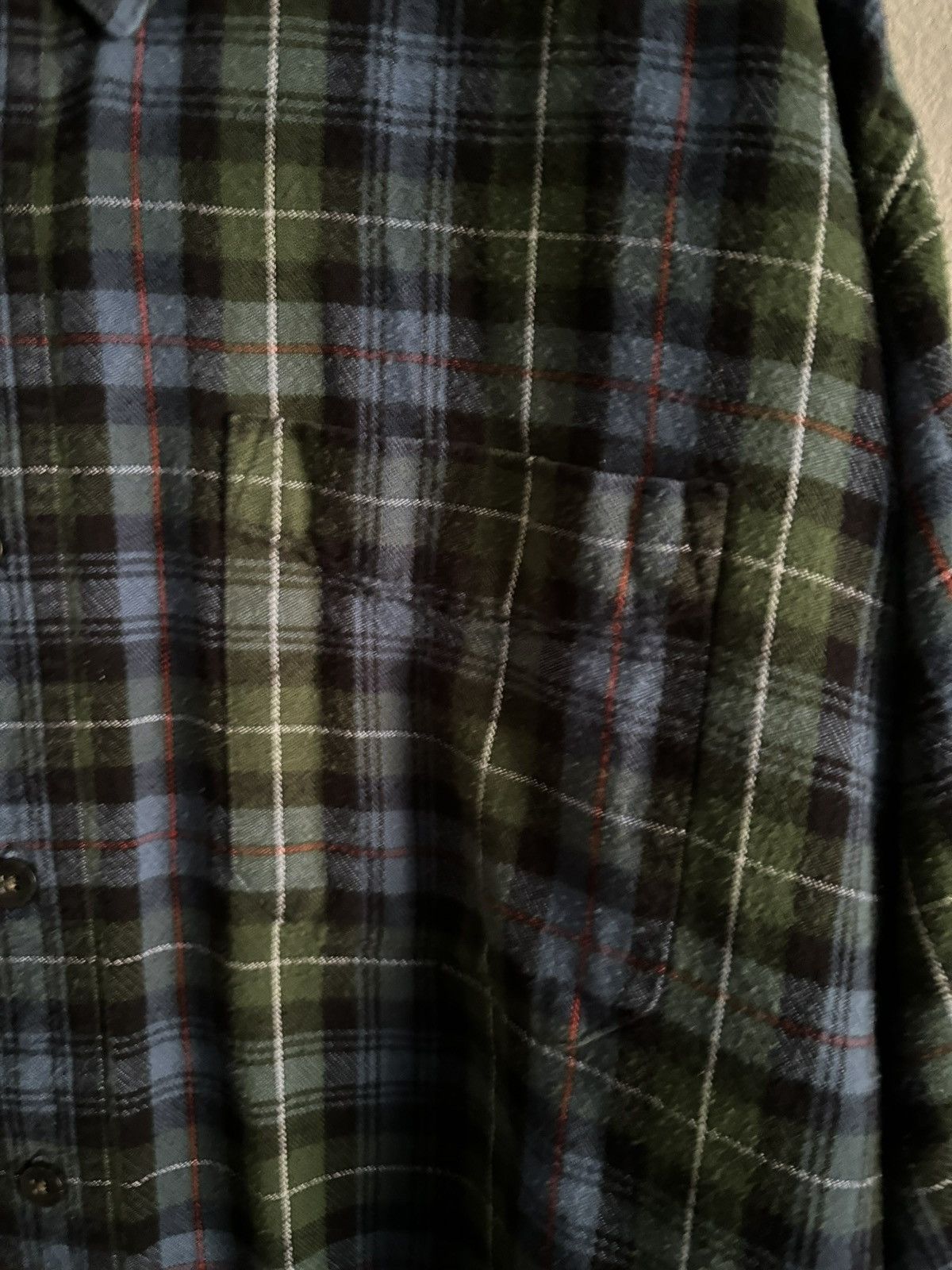 L.L. Bean Vintage L.L. Bean Flannel Button Up Size US XXL / EU 58 / 5 - 3 Thumbnail
