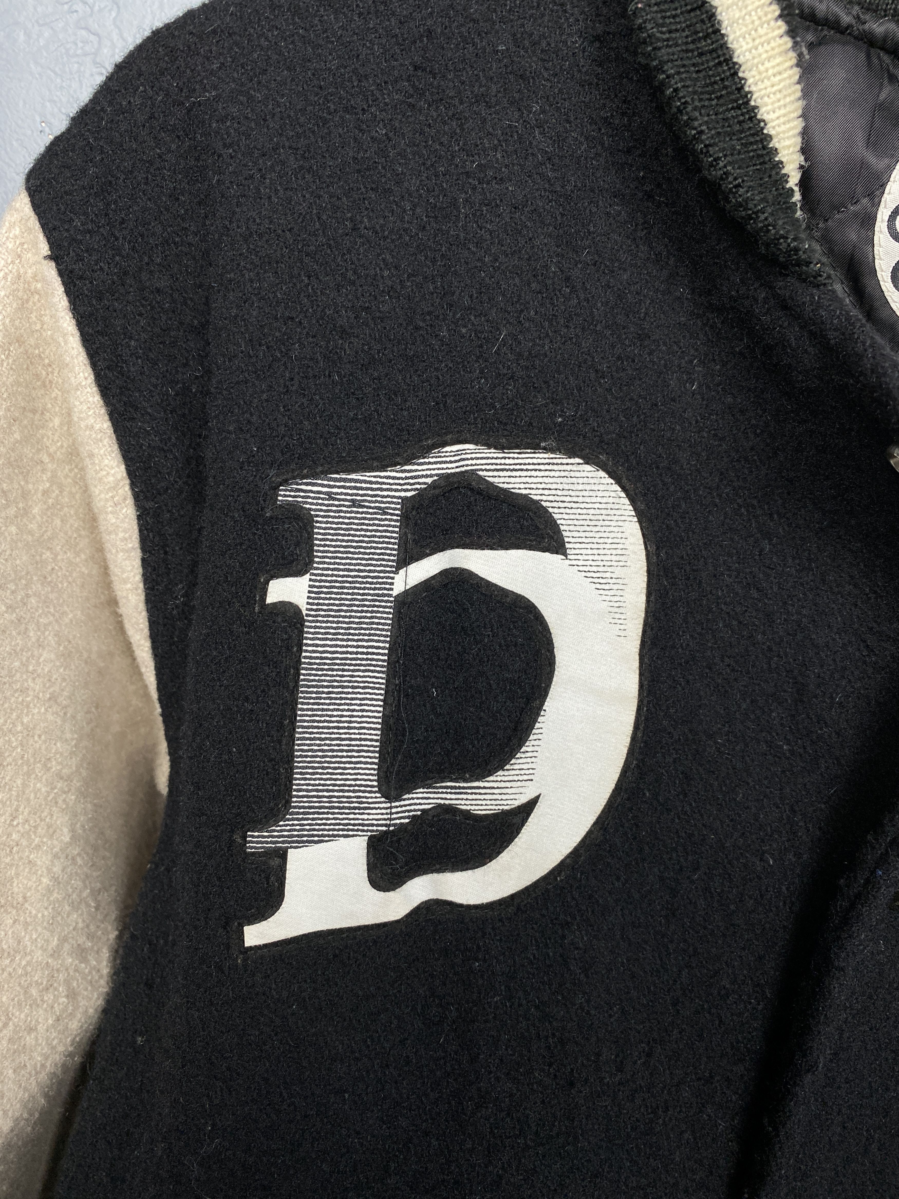 Drop Dead × Vintage Drop Dead Vintage Mens Varsity Wool Bomber Jacket Size US M / EU 48-50 / 2 - 3 Thumbnail