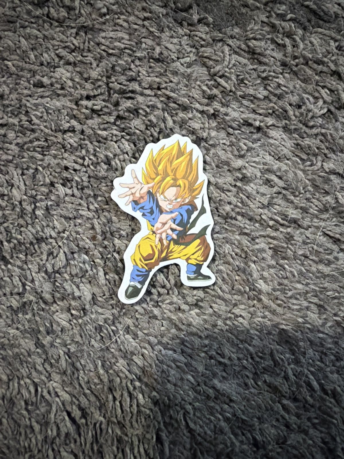 Cartoon Network Dragon Ball Super Saiyan Son Goku Sticker Size ONE SIZE - 1 Thumbnail