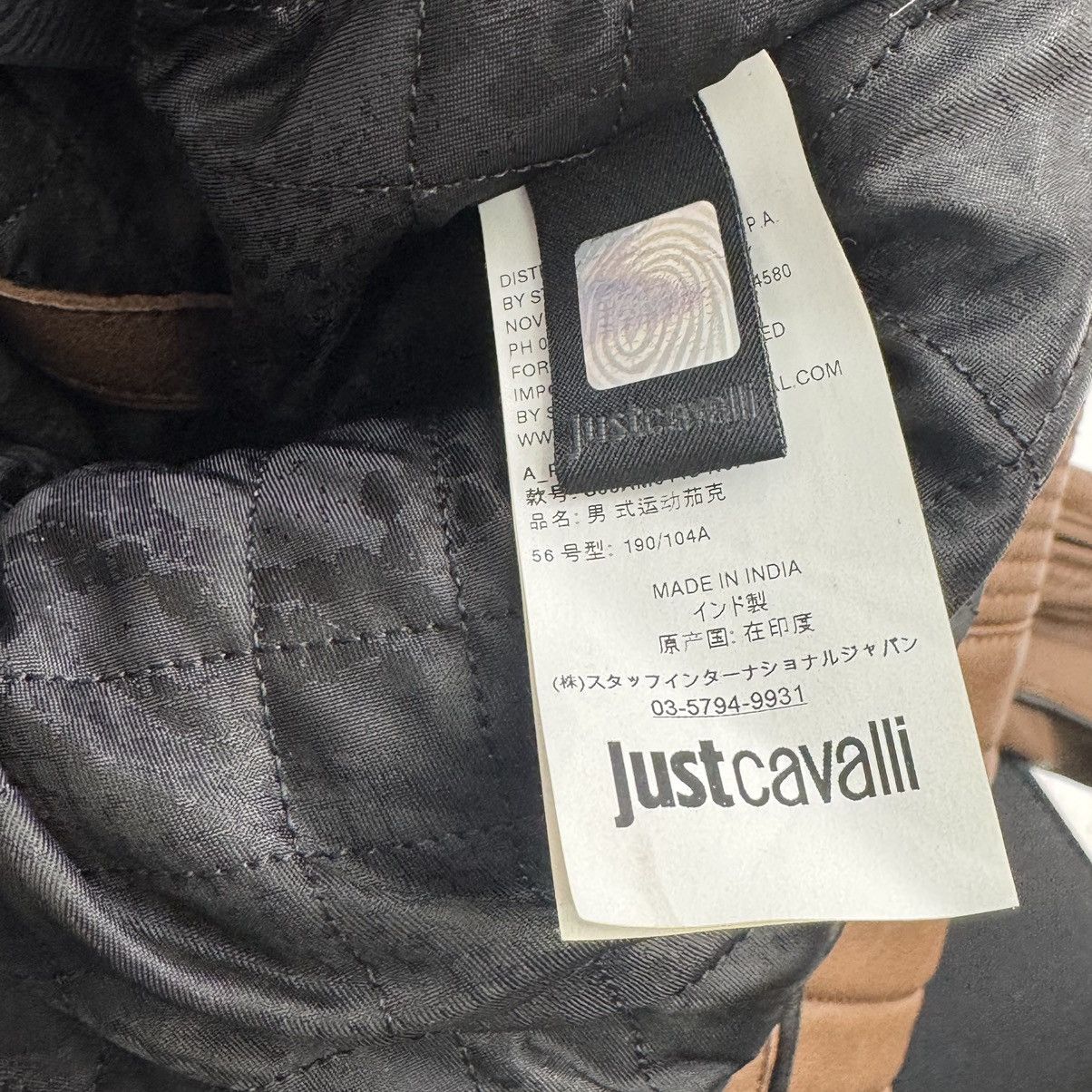 Just Cavalli Just Cavalli Moto Leather Jacket Size US M / EU 48-50 / 2 - 6 Thumbnail
