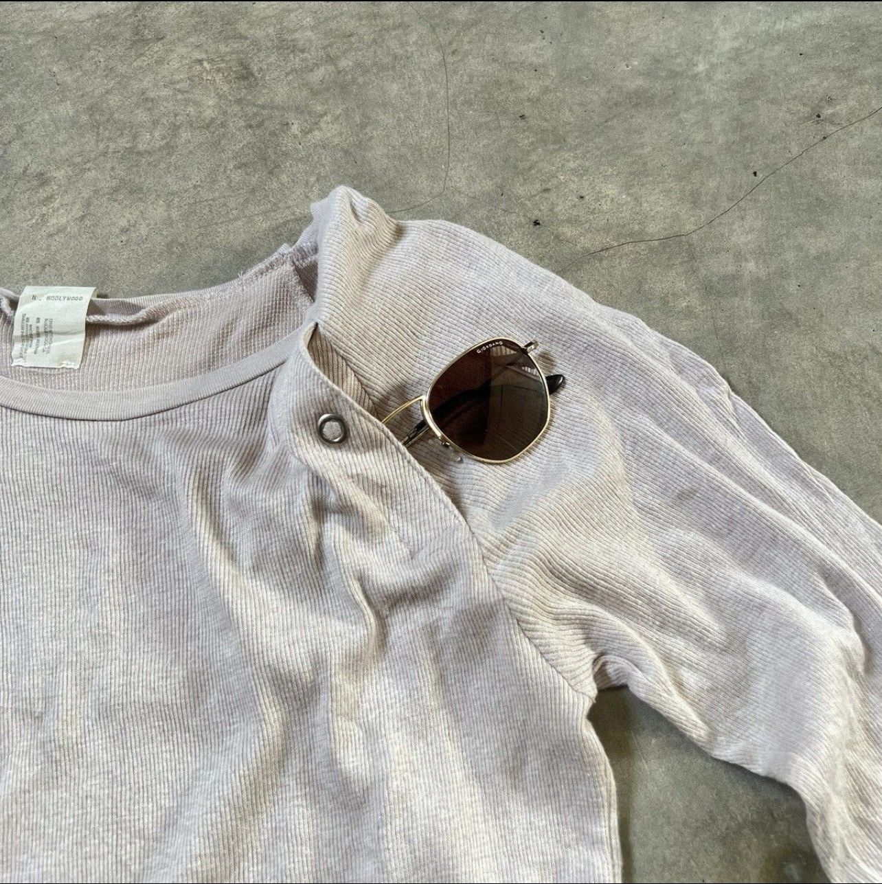 N.Hoolywood 2000s N.Hoolywood Ribbe Longsleeve Archive Shirt Size US S / EU 44-46 / 1 - 5 Thumbnail