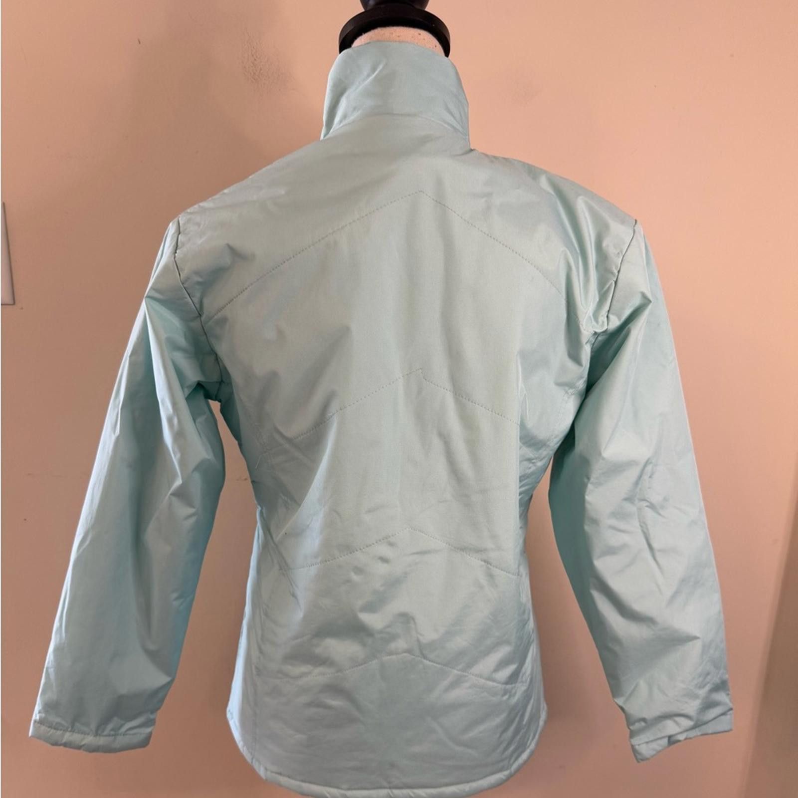 Other E-Nigi light mint blue green zip up lightweight jacket SZ M Size M / US 6-8 / IT 42-44 - 4 Thumbnail
