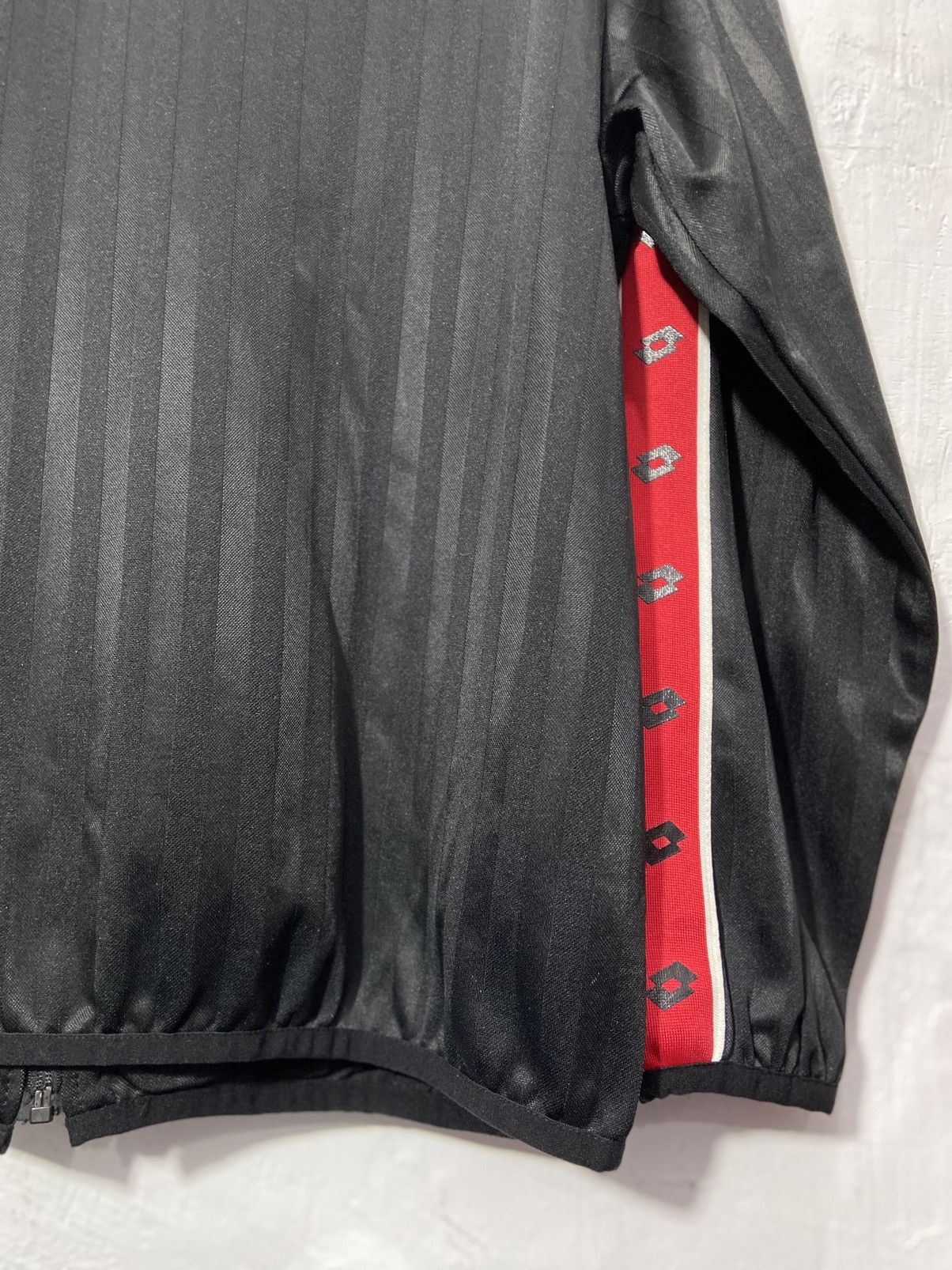 Lotto Sport Vintage Lotto Italian Sport Design Taped Track Jacket Size US XL / EU 56 / 4 - 15 Thumbnail