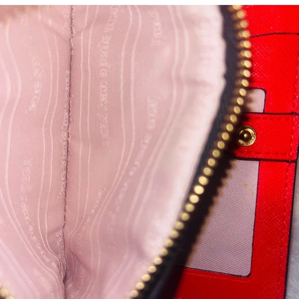 Kate Spade Kate Spade ♠️ Slice Pizza Shop 🍕Embossed Leather Small Sli Size ONE SIZE - 9 Thumbnail
