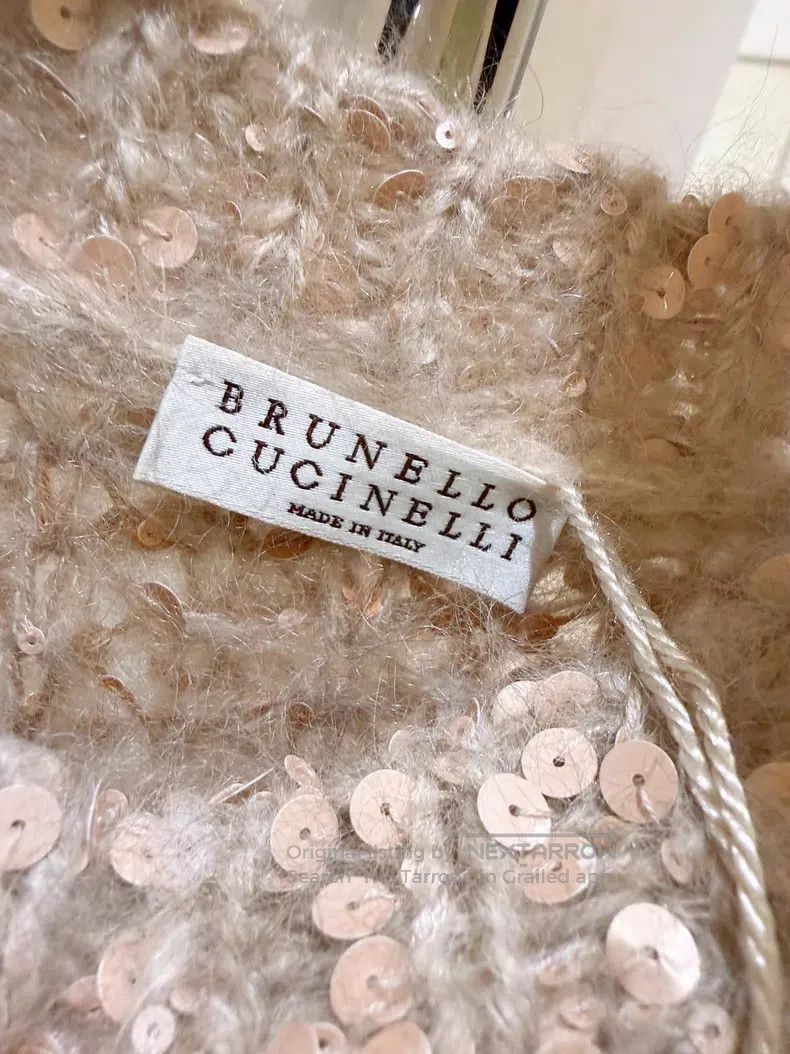 Brunello Cucinelli Brunello Cucinelli Lurex Mohair Knit Vest Size S / US 4 / IT 40 - 8 Thumbnail