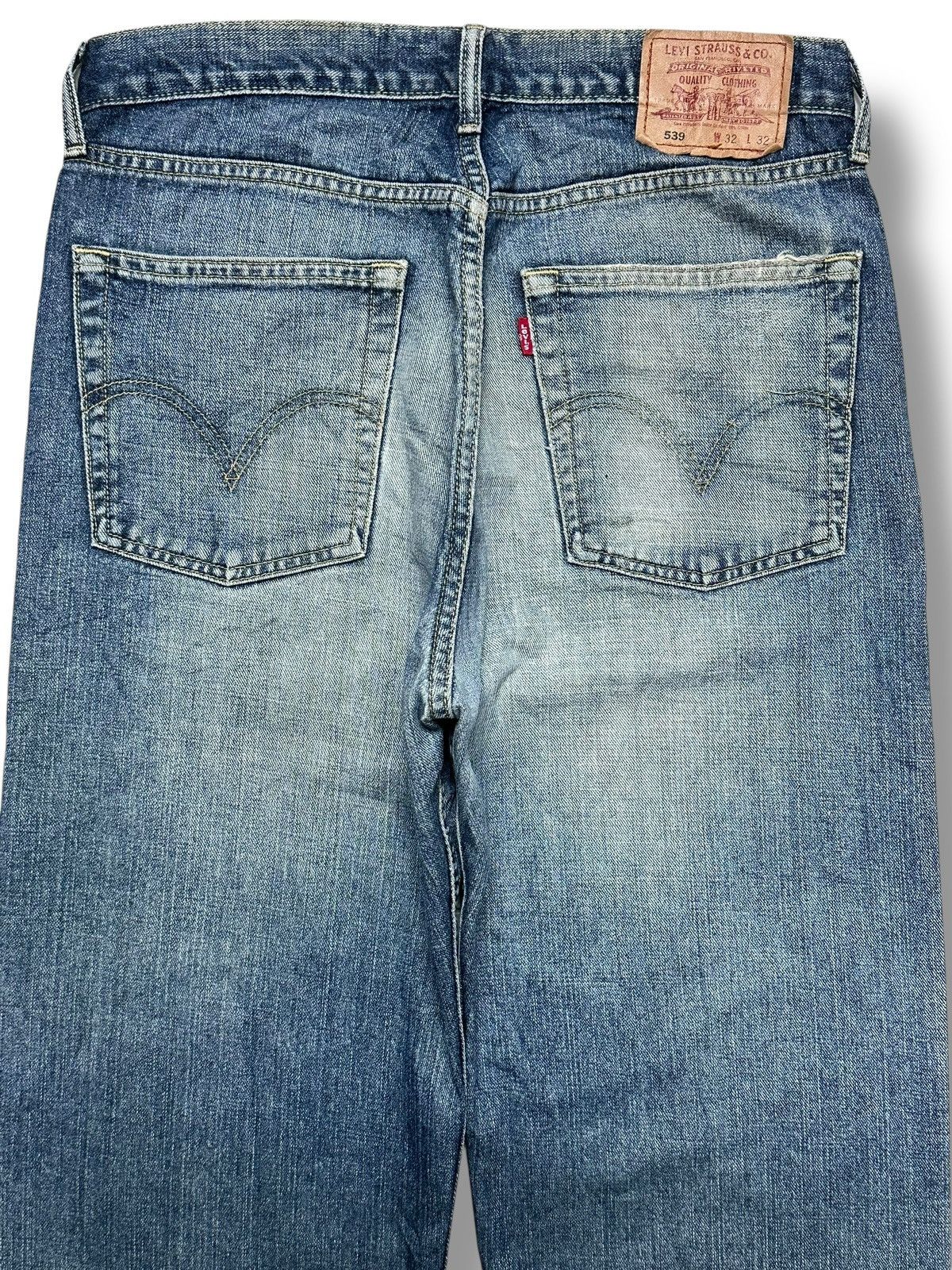 Levi's Levi’s 359 Straight Leg Jeans Classic Blue Wash & Faded Size US 33 - 4 Thumbnail