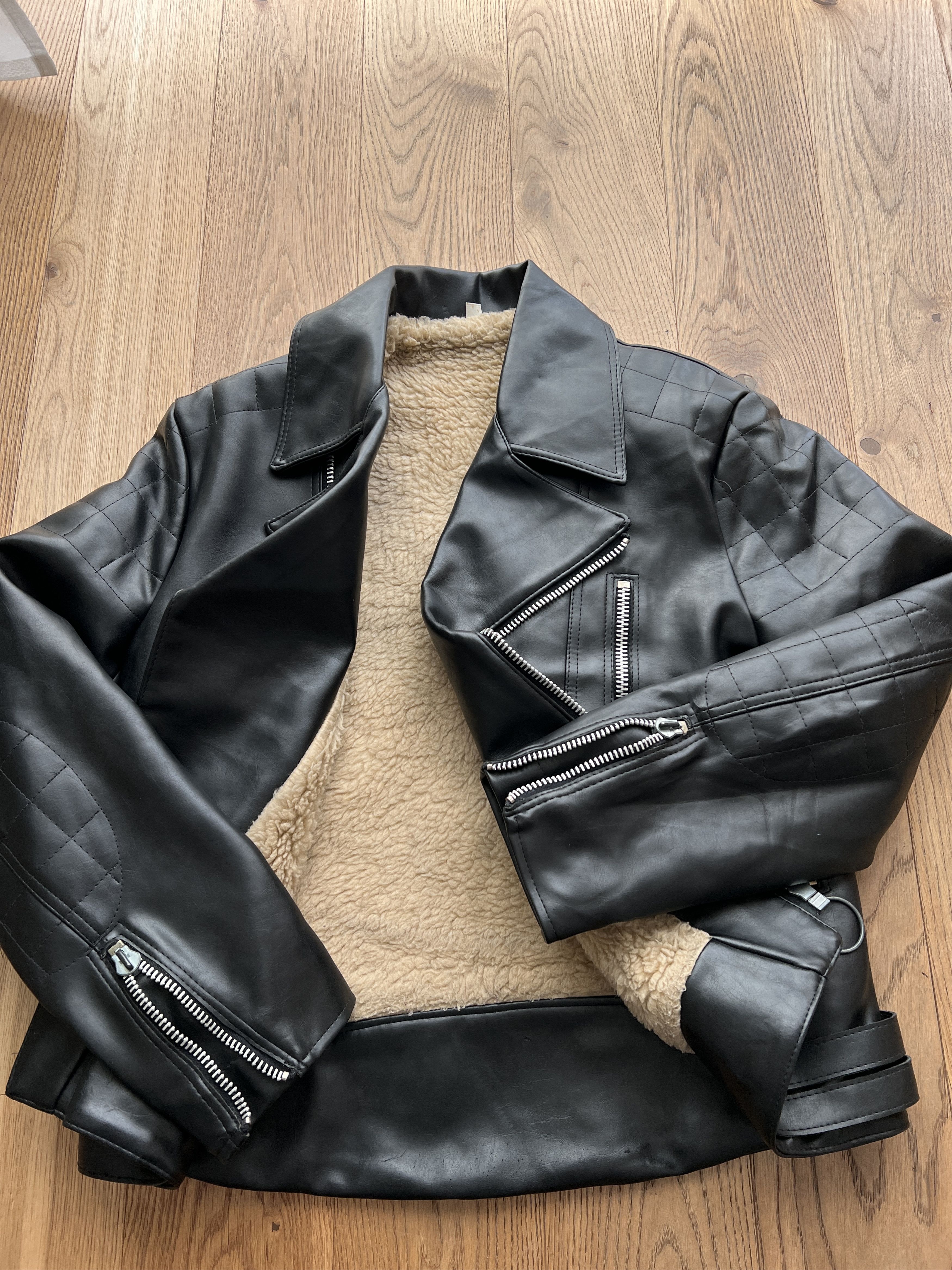 Hysteric Glamour Vegan eco leather 90s Biker jacket bomber opium avant garde Size US M / EU 48-50 / 2 - 9 Thumbnail