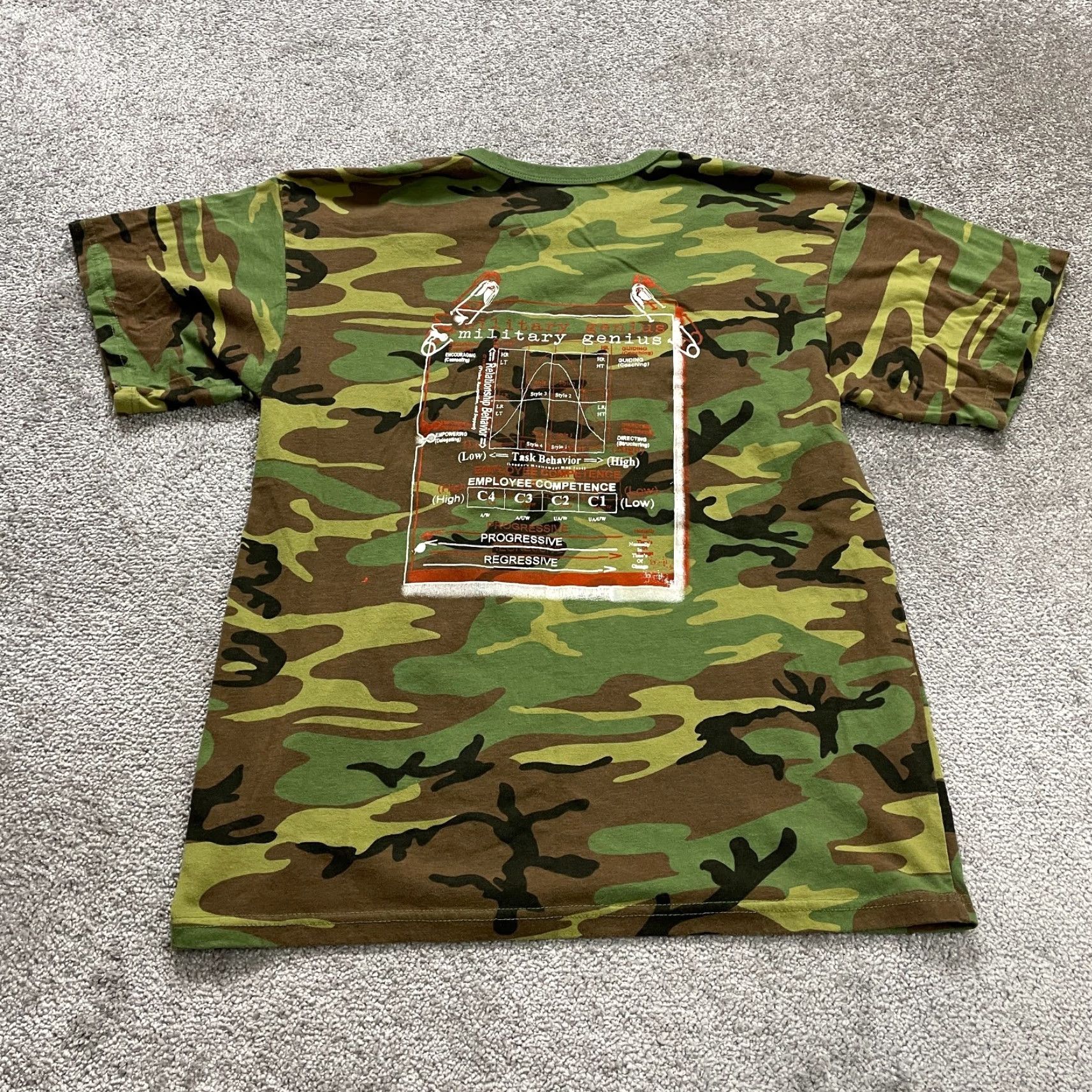 Rothco Rothco T-Shirt Mens XL Green Camouflage Crew Neck Short Sleeve Military Tee Size US XL / EU 56 / 4 - 2 Thumbnail