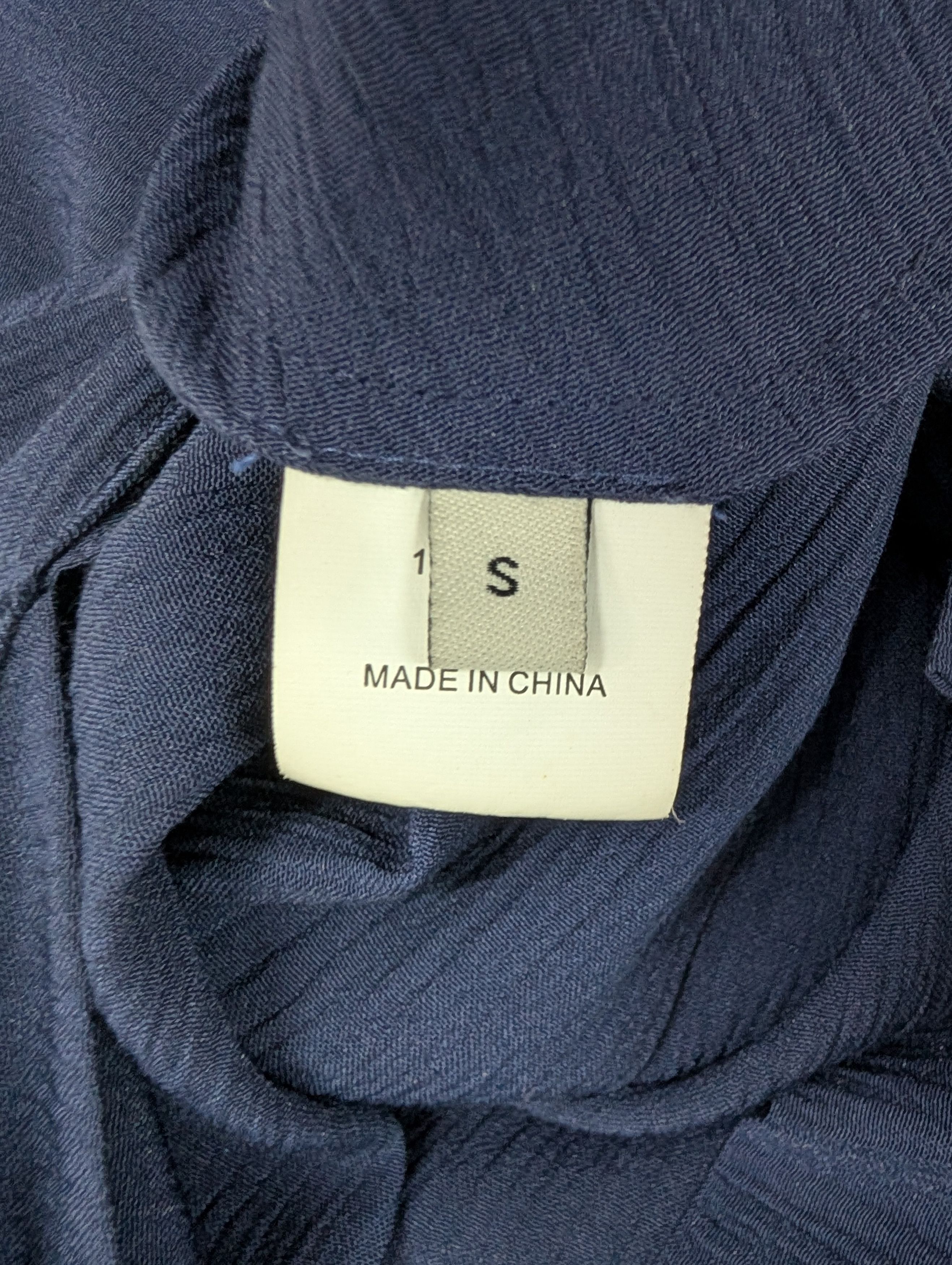 Lanvin Lanvin Blue V-Neck Silk Dress Size S / US 4 / IT 40 - 7 Thumbnail