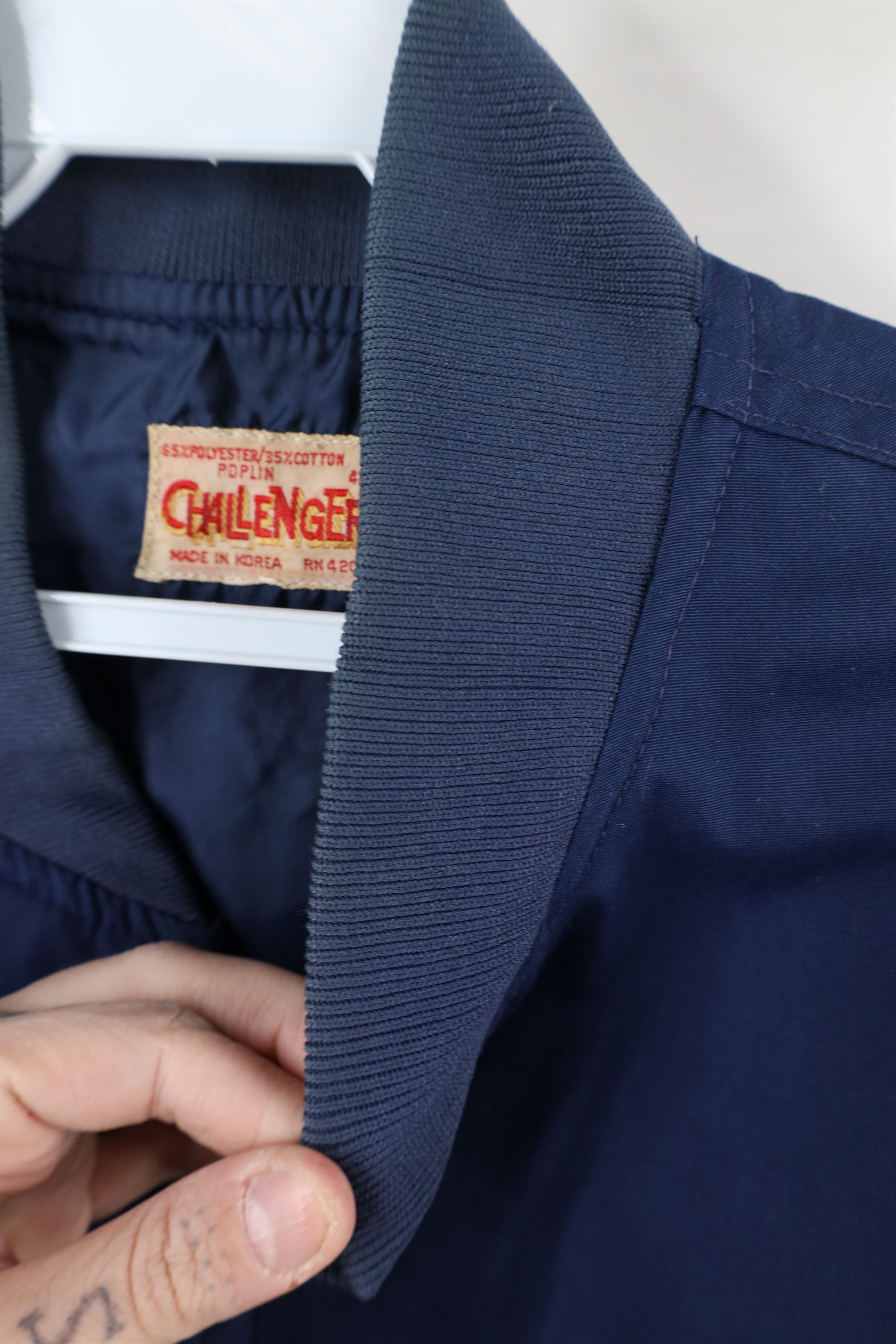 Vintage Vintage 70s Streetwear Full Zip Cafe Racer Bomber Jacket Size US L / EU 52-54 / 3 - 8 Thumbnail
