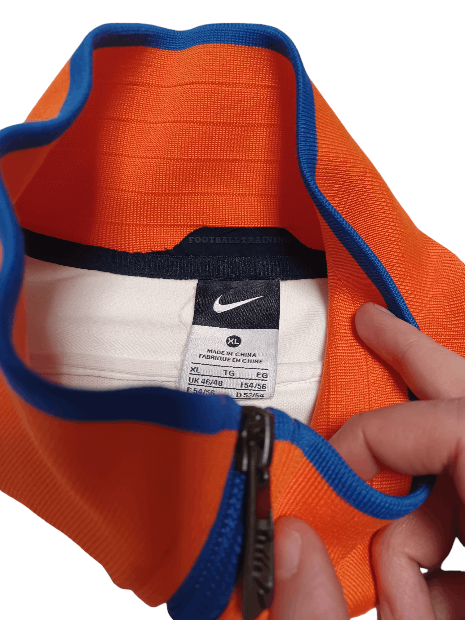 Nike 2010 fifa world cup The Netherlands track jacket soccer Size US XL / EU 56 / 4 - 4 Thumbnail