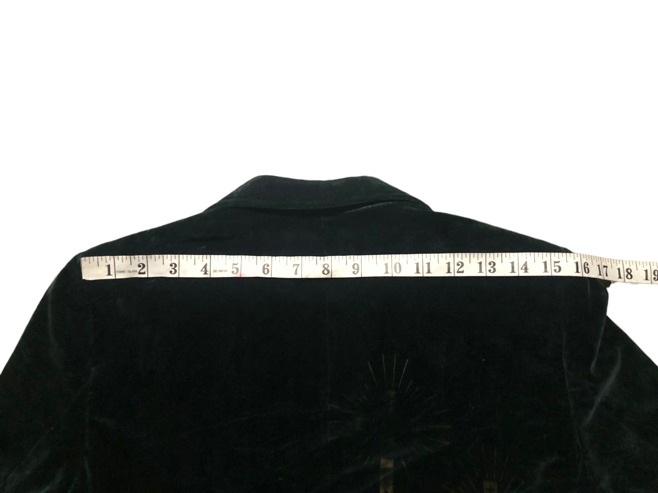 N.Hoolywood N.HoolyWood Green Velvet Blazer Design Cross Printed Size US S / EU 44-46 / 1 - 16 Thumbnail