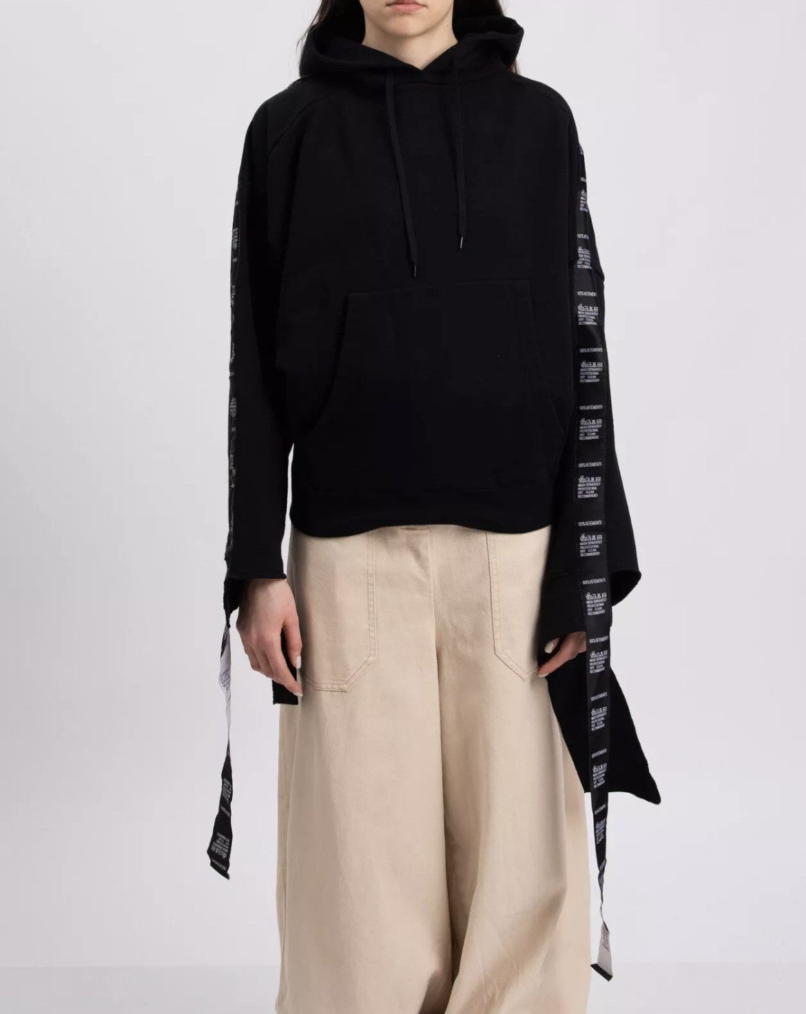Vetements NWT - Vetements Demna Era Washtag Strips Hoodie Size US M / EU 48-50 / 2 - 12 Thumbnail