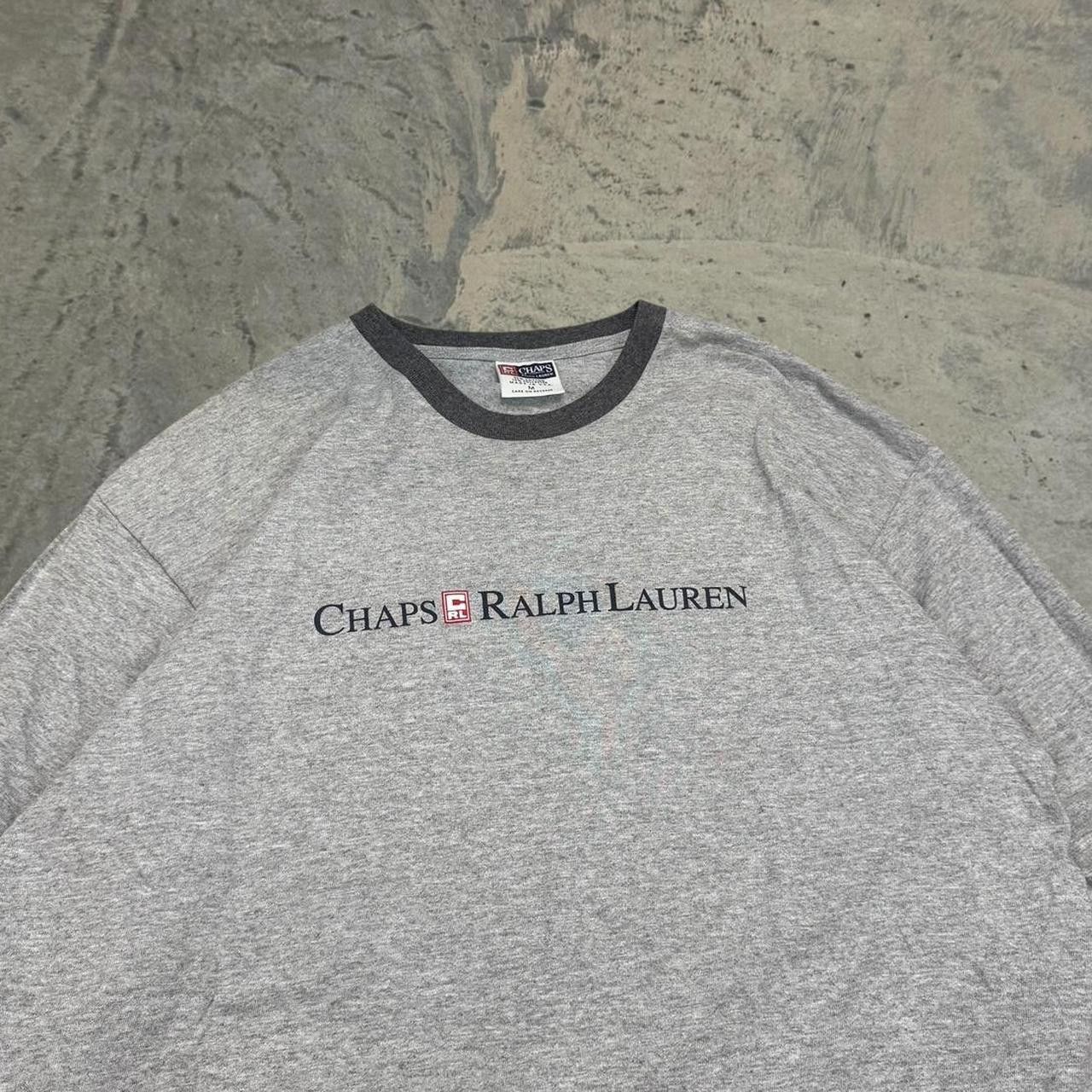 Chaps × Vintage Vintage 90s Chaps Ralph Lauren Long Sleeve T-Shirt Size US XL / EU 56 / 4 - 2 Thumbnail