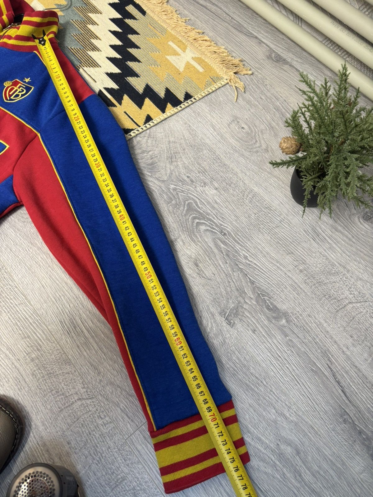 Vintage Vintage FC Basel 1893 Streetwear Zip Hoodie Size US M / EU 48-50 / 2 - 22 Thumbnail