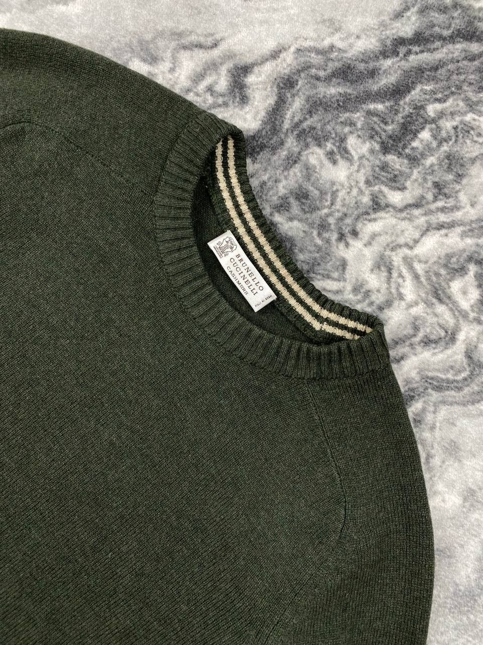 Brunello Cucinelli Brunello Cucinelli 100% Cashmere Knit Sweater Men Size 50 Size US M / EU 48-50 / 2 - 7 Thumbnail