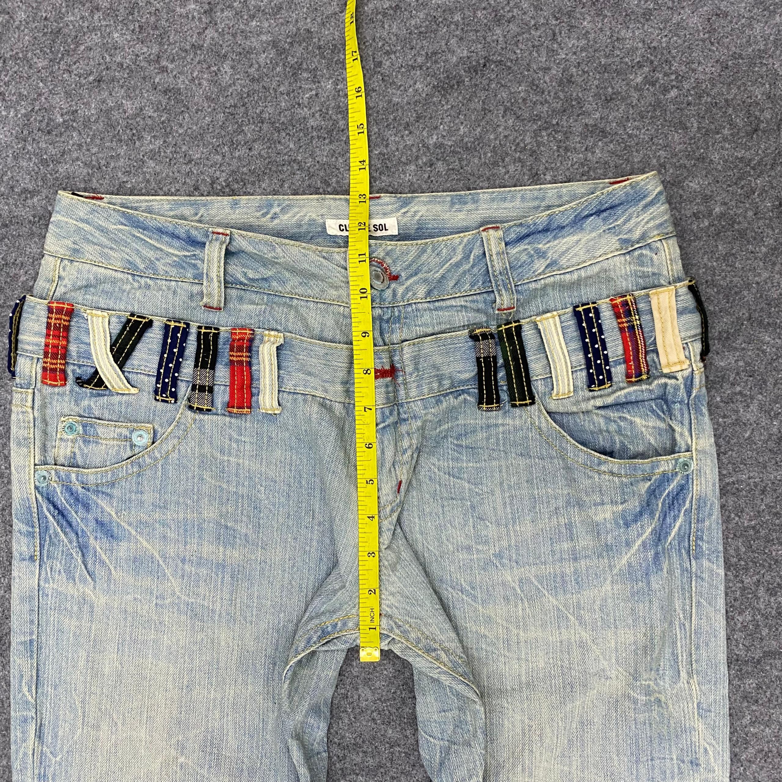 If Six Was Nine 💥Best Offer💥Vintage Clief De Sol Double Waist Denim Size US 34 / EU 50 - 6 Thumbnail
