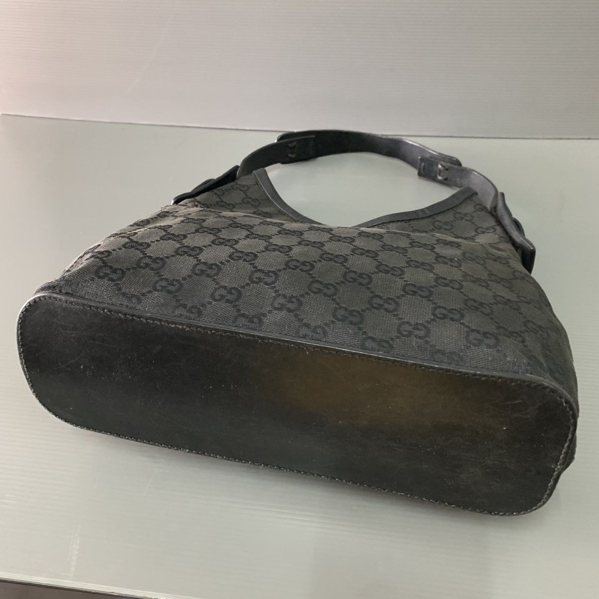Gucci Gucci Monogram Black Hobo Bag Size ONE SIZE - 7 Thumbnail
