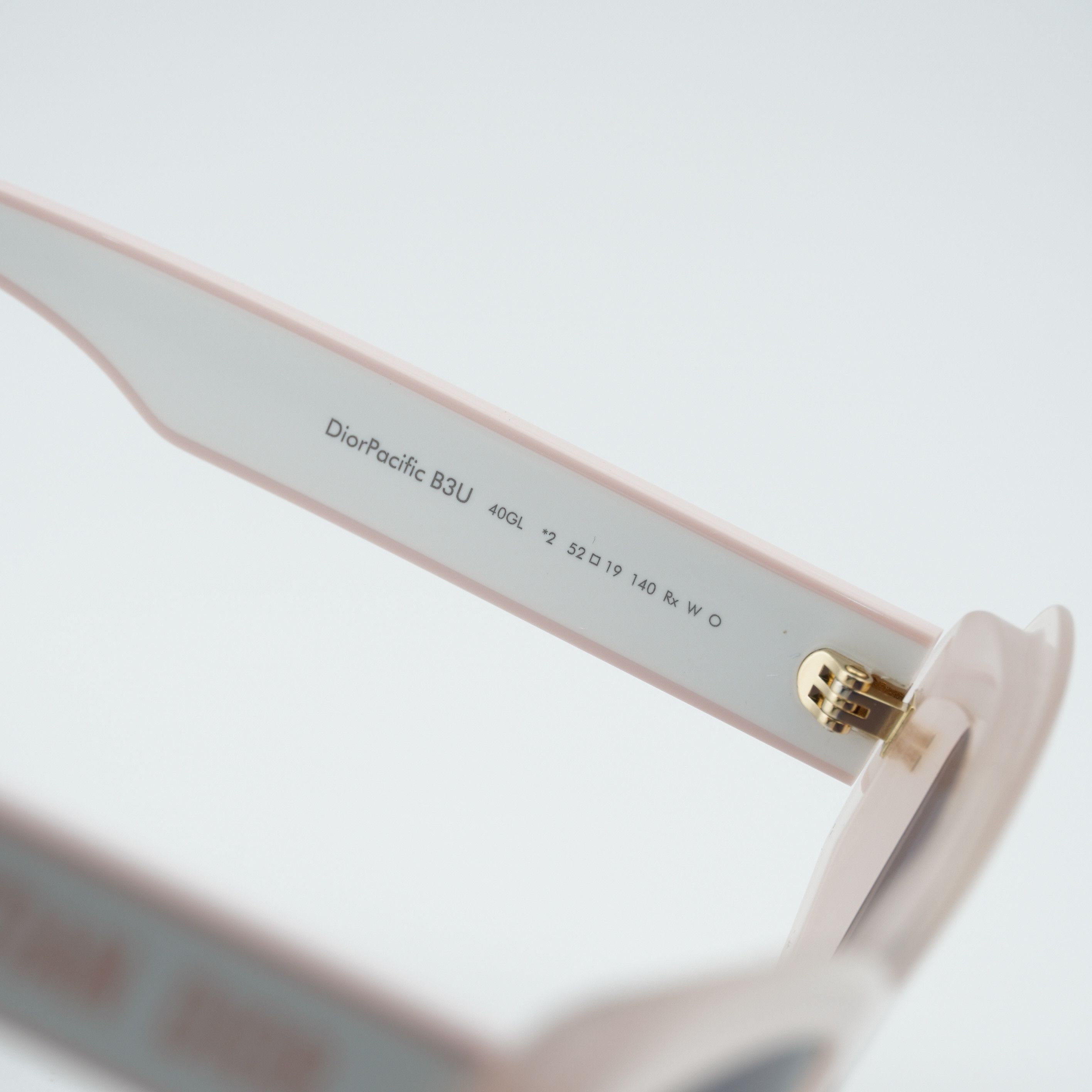 Dior Dior DIORPACIFIC B3U 40GL Sunglasses Pink Shield Frame Size ONE SIZE - 10 Thumbnail