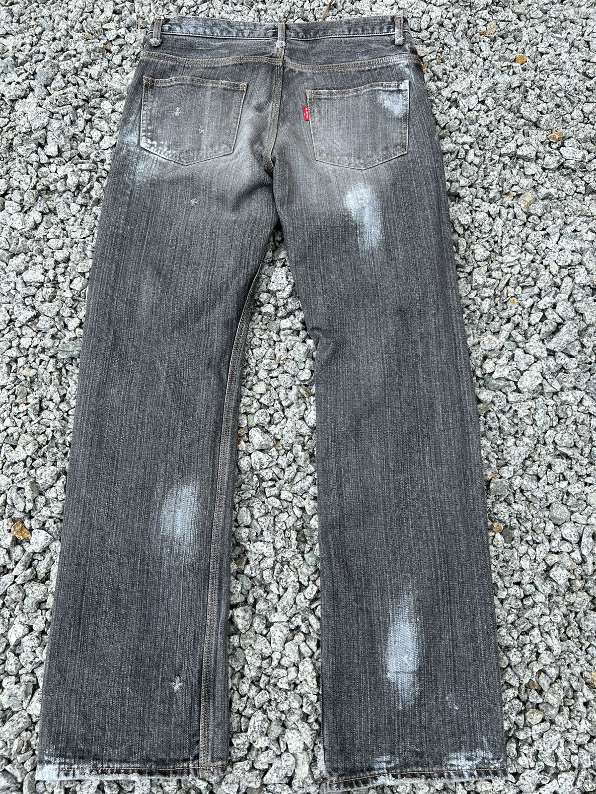 If Six Was Nine Vintage X-Girl Faded Black Jean Size US 30 / EU 46 - 2 Thumbnail