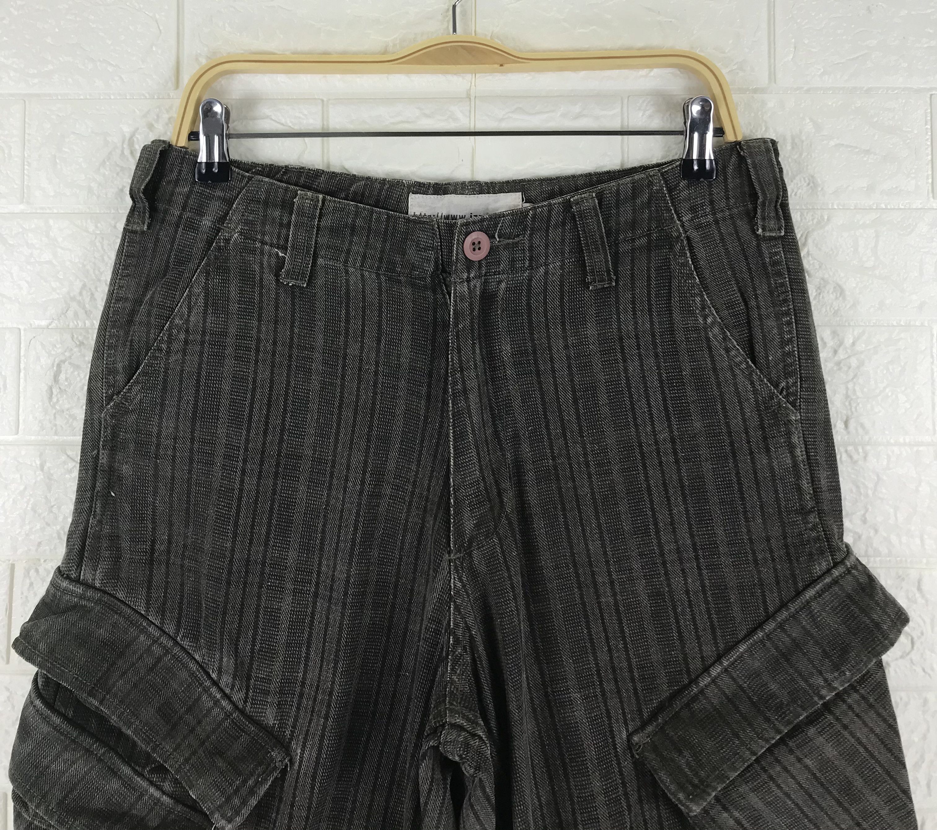 izzue Vintage Izzue Cargo Baggy Bondage Pants Size US 32 / EU 48 - 2 Thumbnail