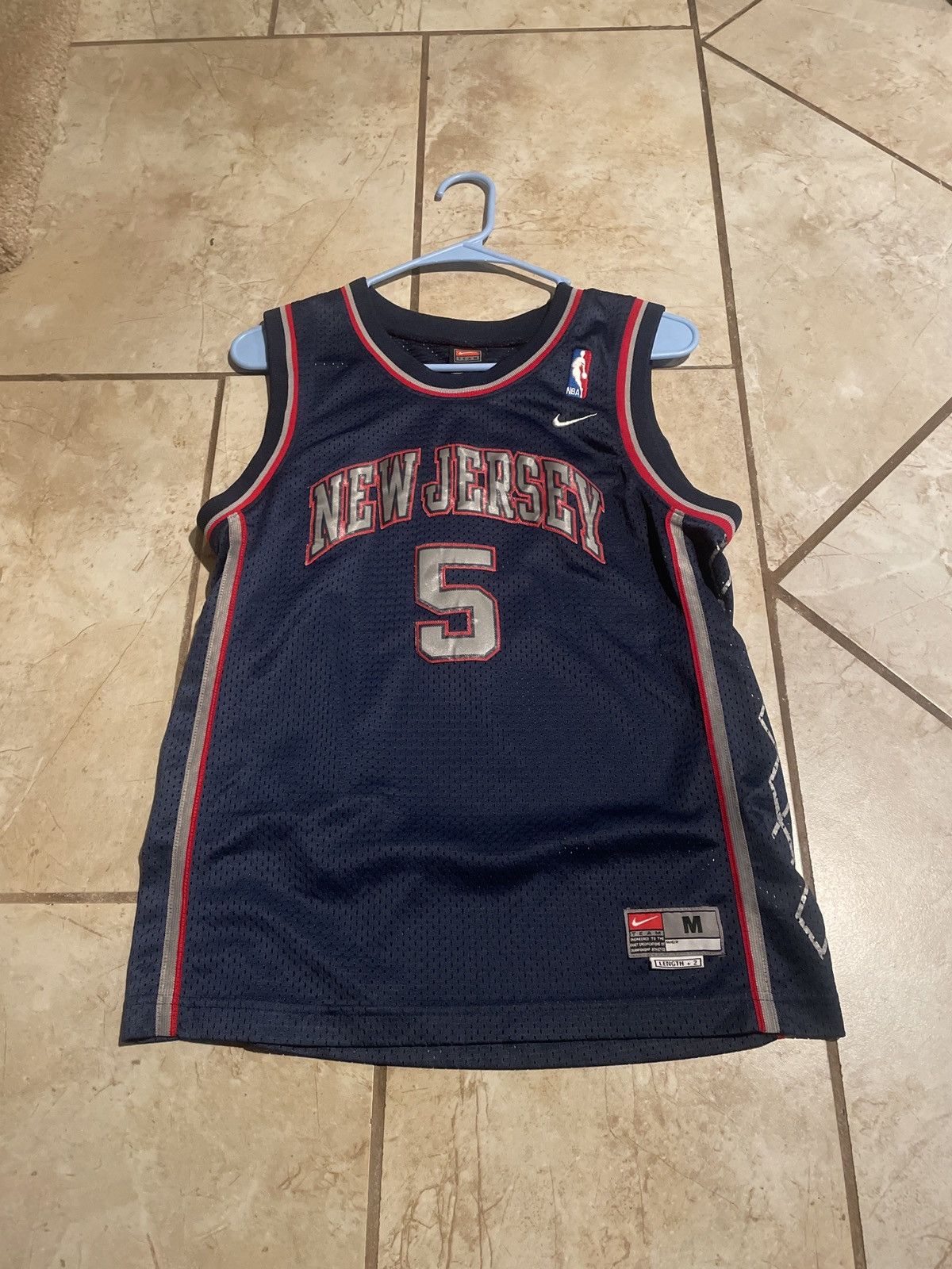 NBA × Nike Jason Kidd New Jersey Nets Jersey Size US XS / EU 42 / 0 - 1 Thumbnail