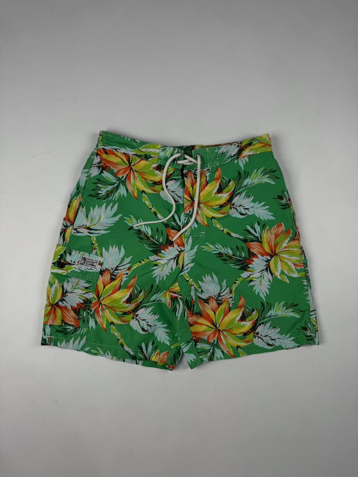 Polo Ralph Lauren × Ralph Lauren POLO Ralph Lauren Floral Printed Aloha Trunks Swim Shorts Size US 32 / EU 48 - 1 Thumbnail