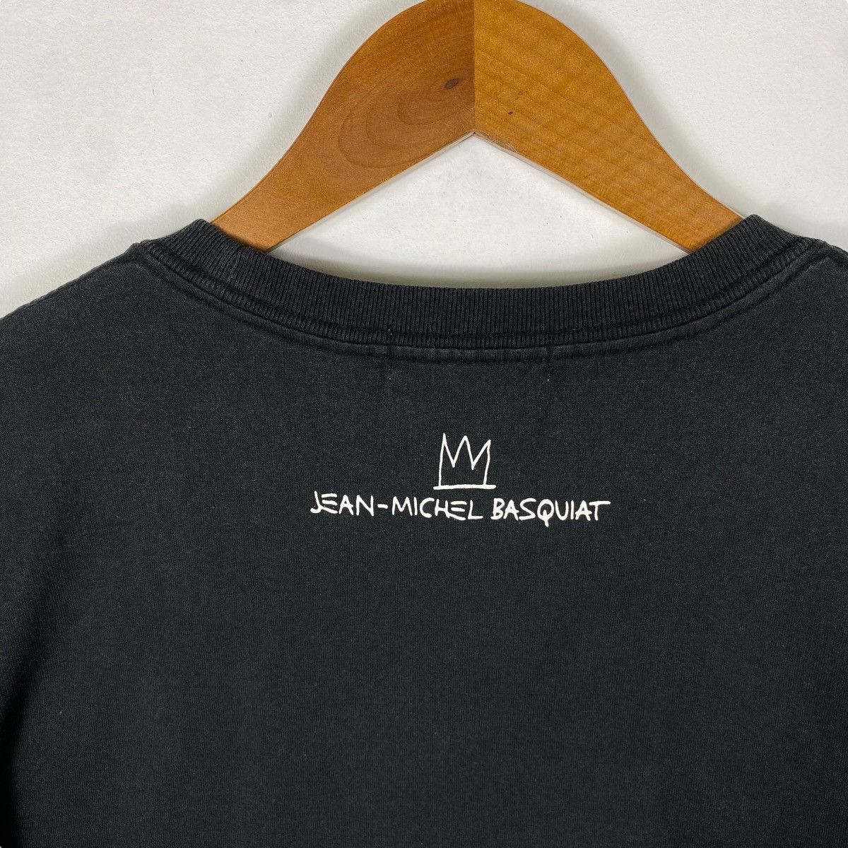 Jean-Michel Basquiat × Vintage Vintage 00's JEAN-MICHEL BASQUIAT Samo Artwork Fotofolio Tee Size US XL / EU 56 / 4 - 5 Thumbnail