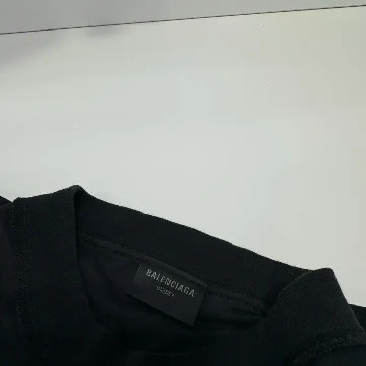 Balenciaga Balenciaga Balenciaga Logo Print Short Sleeve TShirt -2507 Size US L / EU 52-54 / 3 - 3 Thumbnail