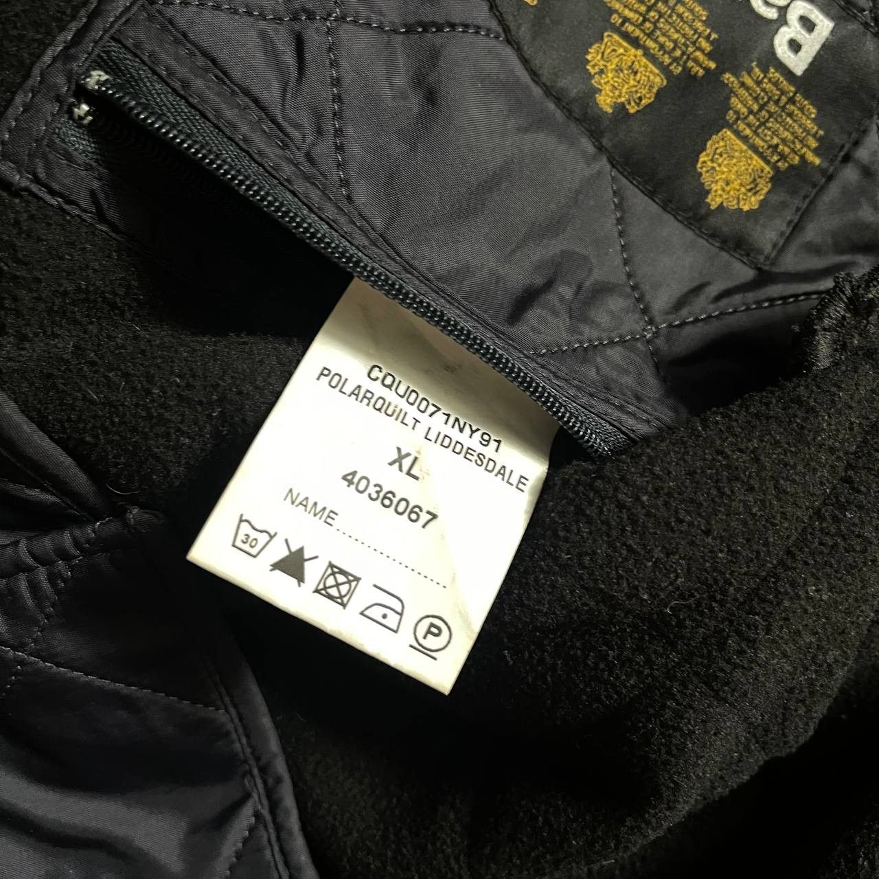 Barbour × Vintage Quilted Bomber Jacket Barbour Size YXL Size M / US 6-8 / IT 42-44 - 6 Thumbnail