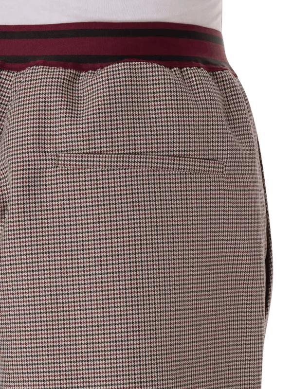 Marni o1w1db10824 Poule Wool Shorts in Burgundy/Red Size 34" / US 12 / IT 48 - 5 Thumbnail