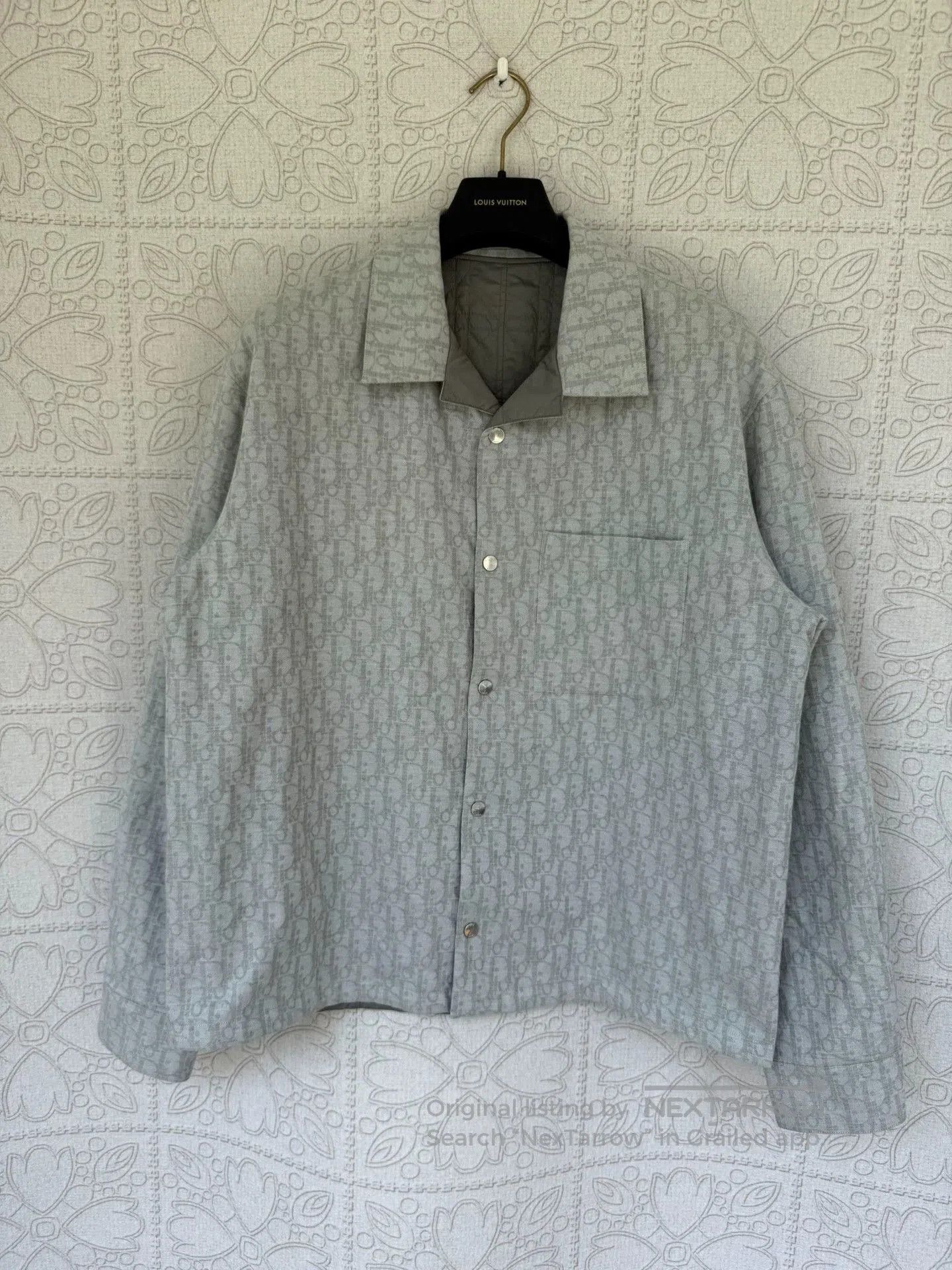 Dior Dior Printed Cotton Jacket Size 50. Size US L / EU 52-54 / 3 - 1 Thumbnail