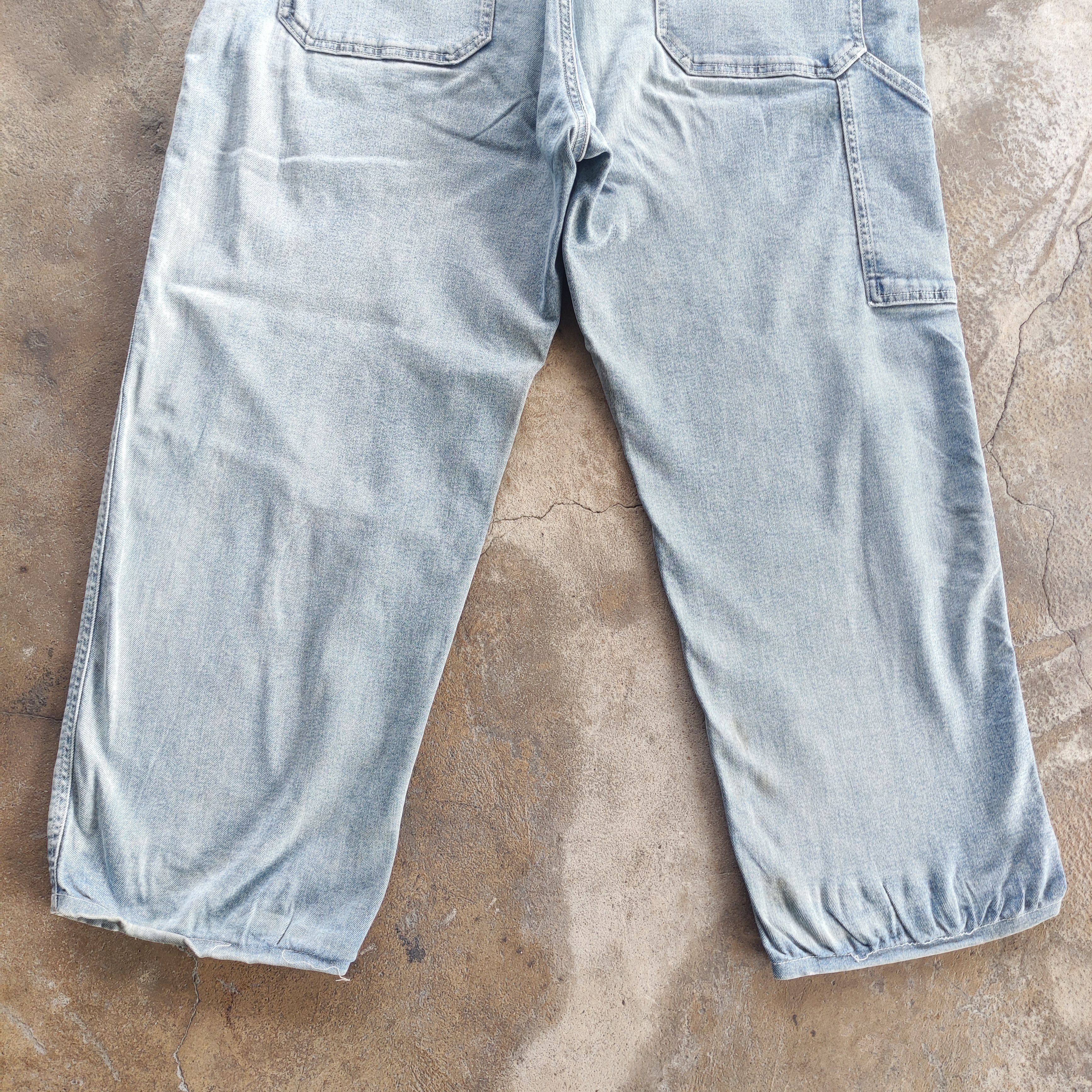 Japanese Brand Vintage Japanese Brand Buggy Jeans Faded Ripped Pants Size US 38 / EU 54 - 10 Thumbnail