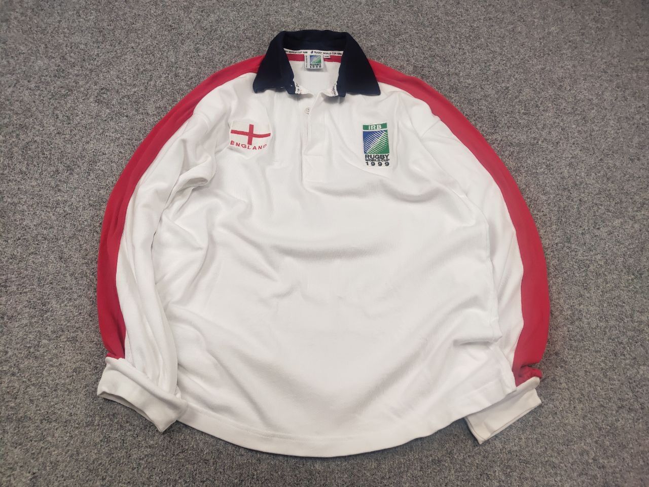 Vintage Vintage England 1999 Rugby World Cup Long sleeve jersey Size US M / EU 48-50 / 2 - 2 Thumbnail