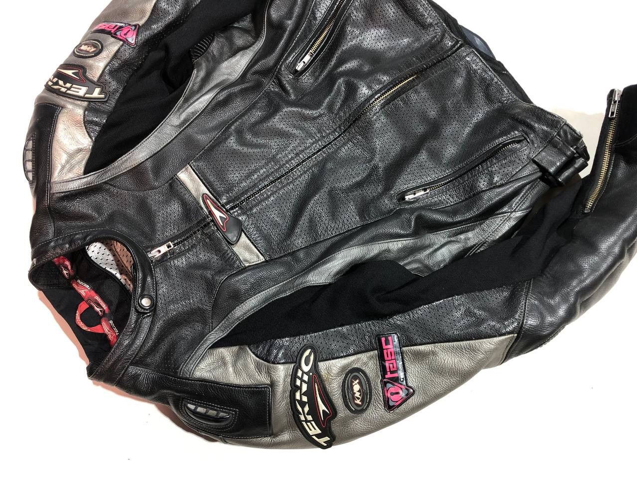 Other Teknic Leather Moto Racing Jacket Size US M / EU 48-50 / 2 - 7 Thumbnail