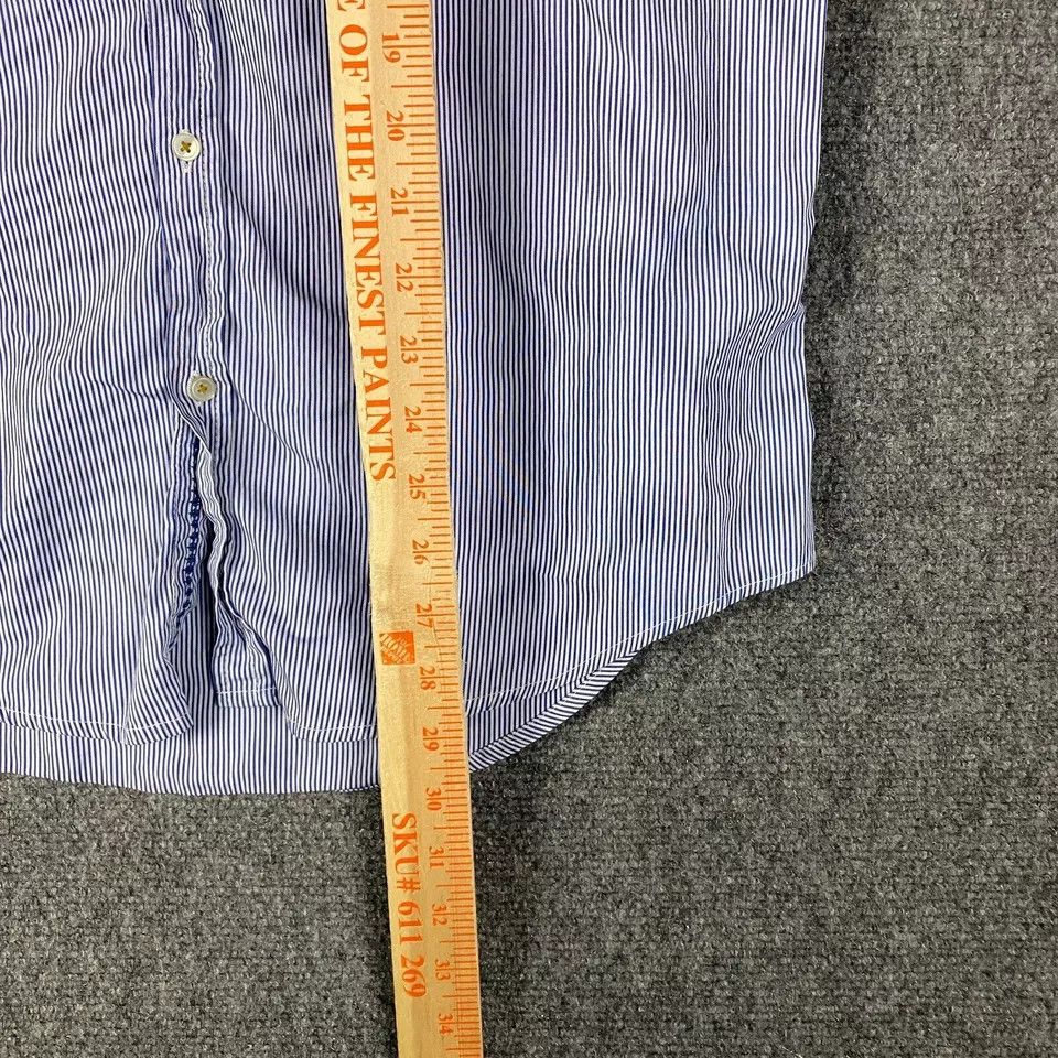 Zara Zara Button Up Shirt Men's Large Long Sleeve Striped L Size US L / EU 52-54 / 3 - 6 Thumbnail