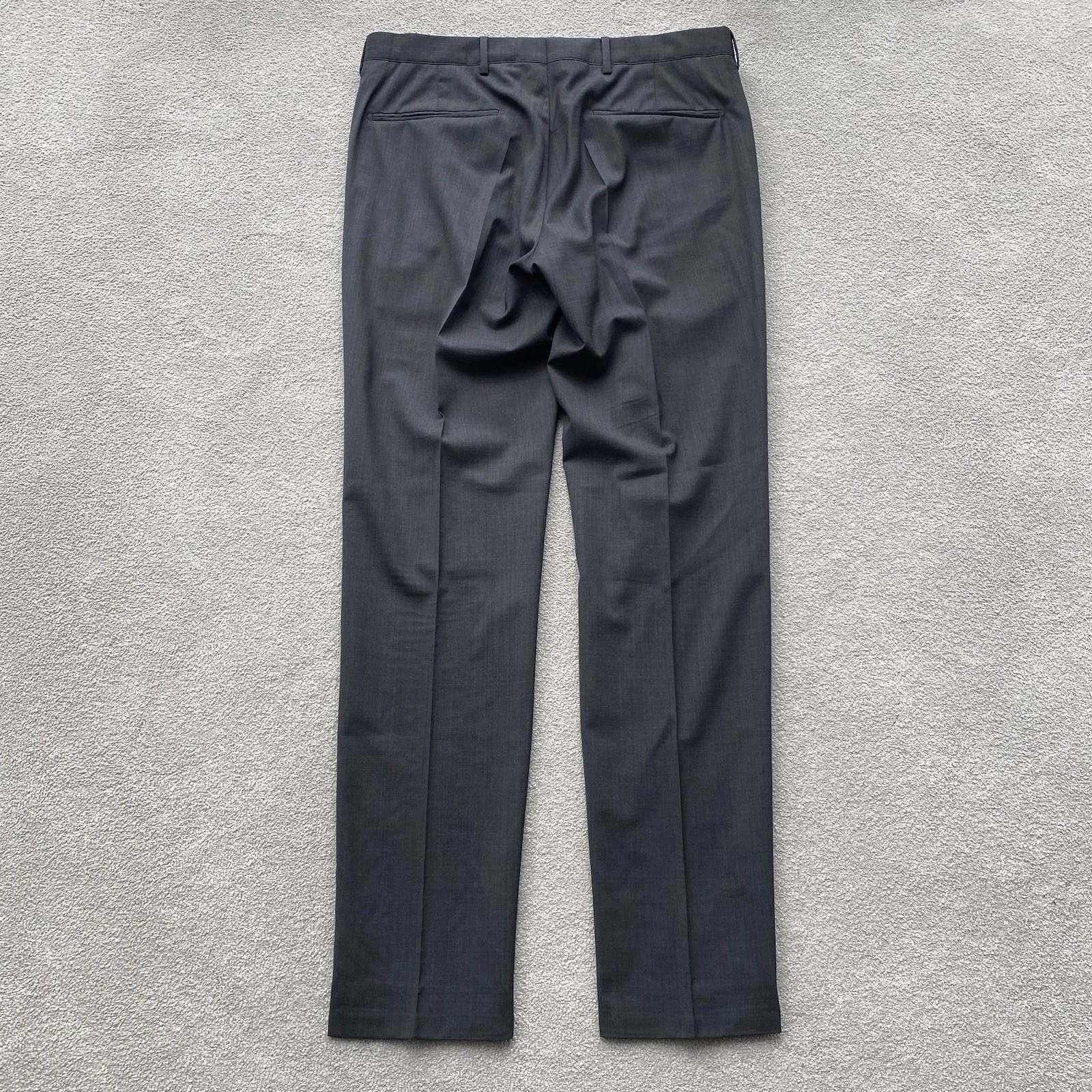 Prada Prada Men’s Virgin Wool Trousers Size 46 Grey Size US 30 / EU 46 - 3 Thumbnail