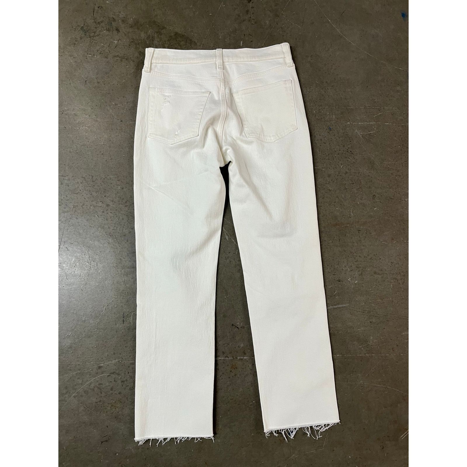 Gap GAP Women-High Rise Cheeky Straight Jeans/White/28R/ NWOT Size 28" / US 6 / IT 42 - 4 Thumbnail
